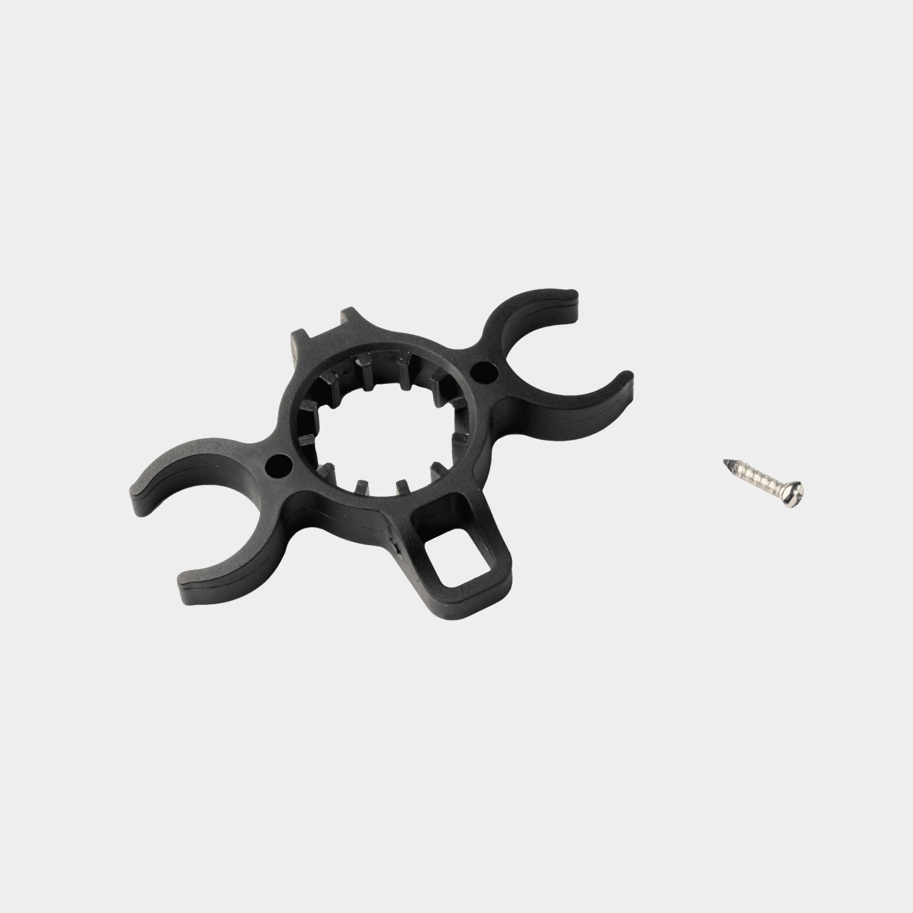 Plastic Grip Holder: Black