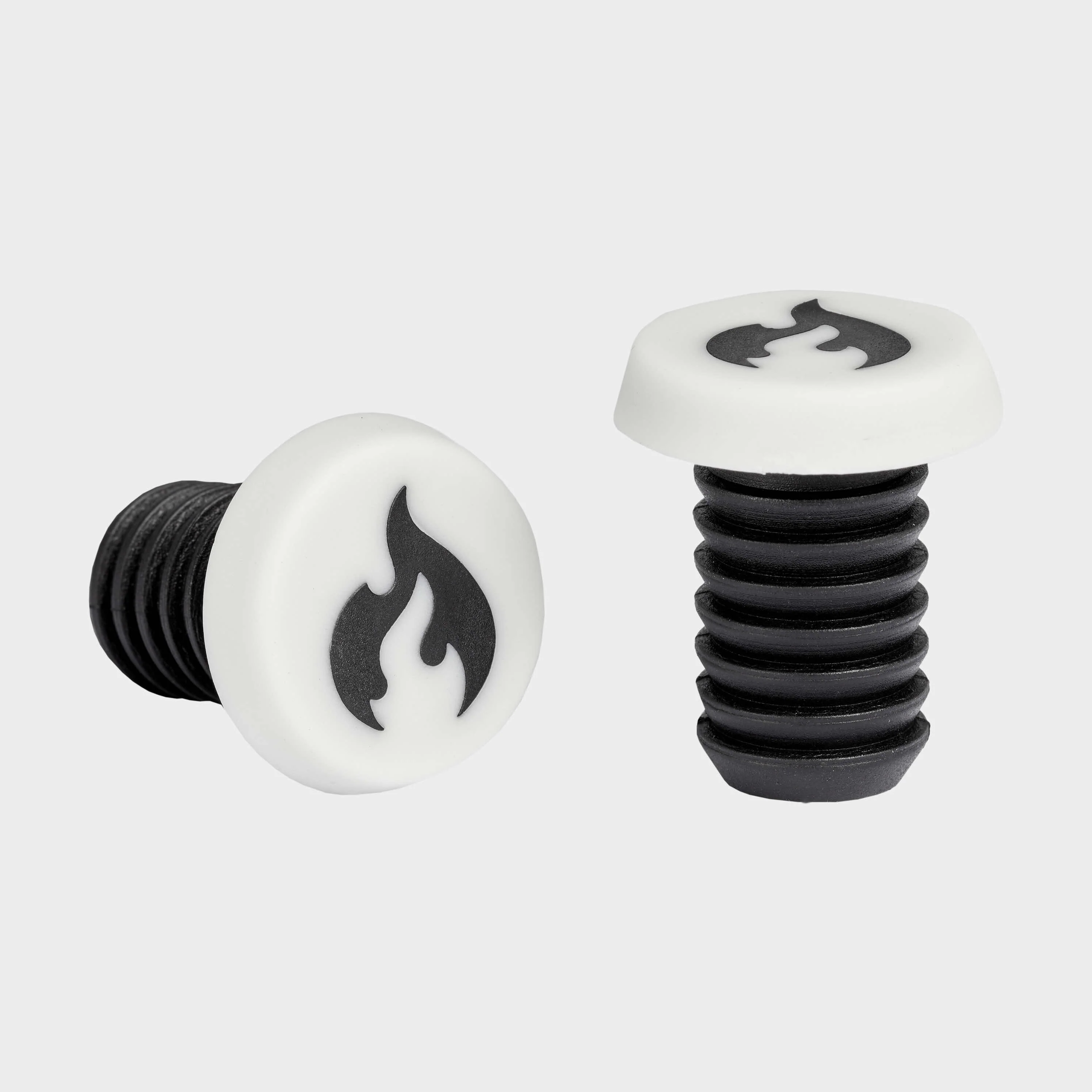 Chilli Stunt Bar Ends: White / Black