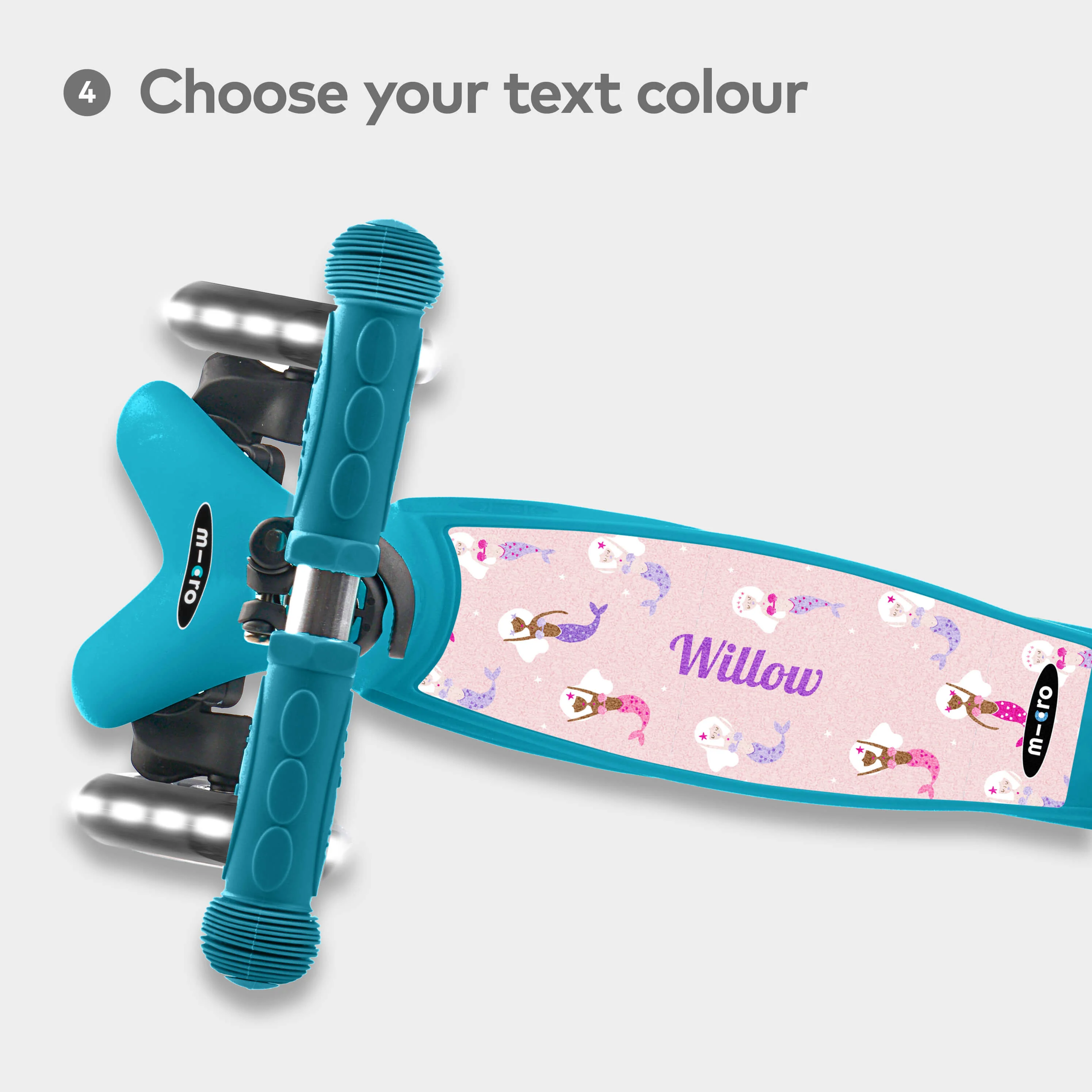 Mini Micro Personalised Deck Mini Micro Personalised Deck: Plain Aqua - Image 6