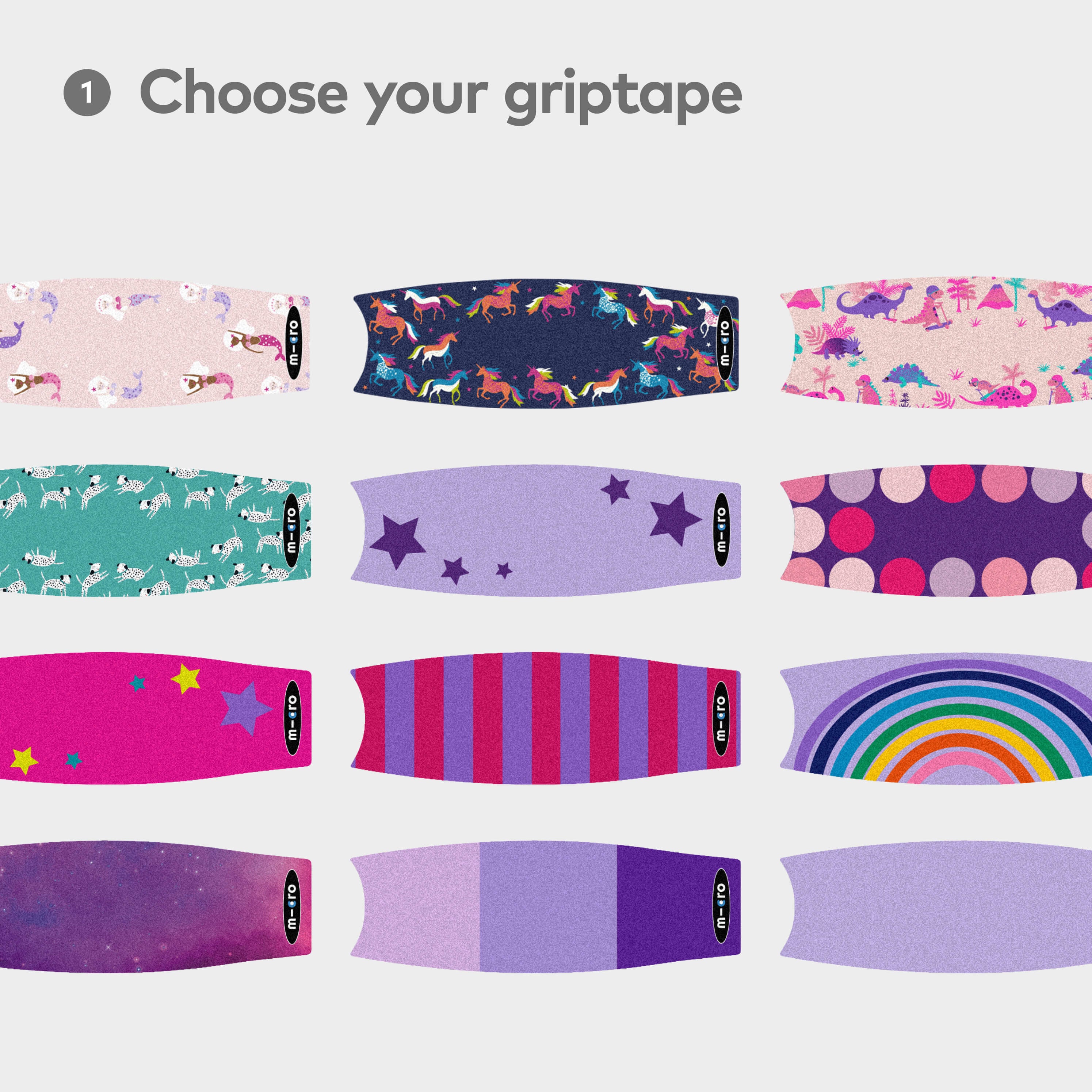 Mini Micro Personalised Deck Mini Micro Personalised Deck: Plain Purple - Image 3