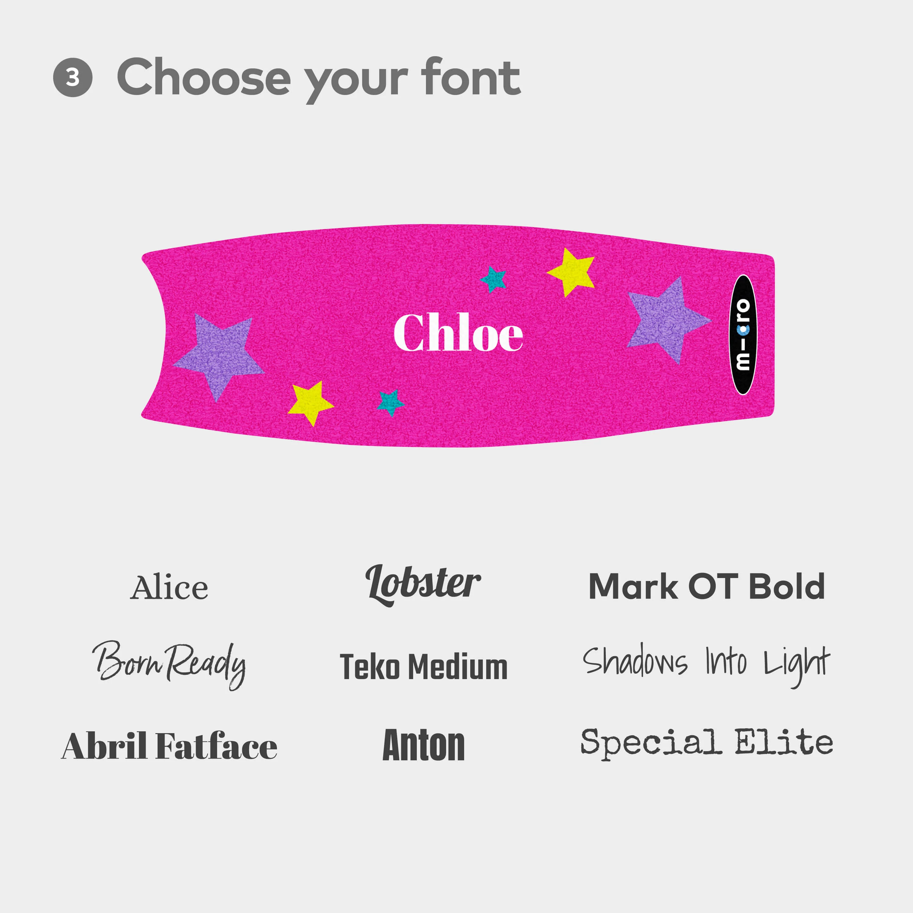 Mini Micro Personalised Deck Mini Micro Personalised Deck: Plain Purple - Image 5