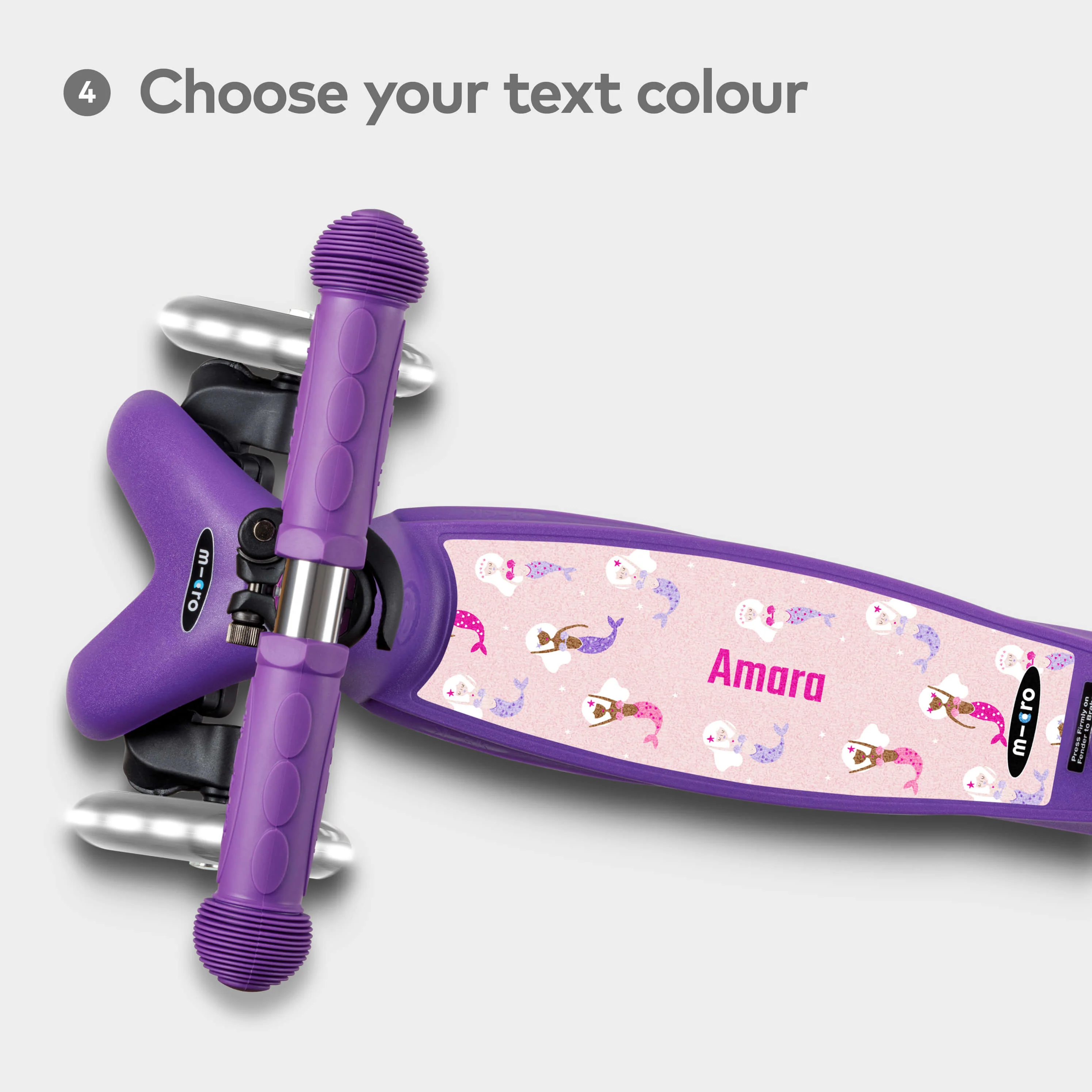Mini Micro Personalised Deck Mini Micro Personalised Deck: Plain Purple - Image 6