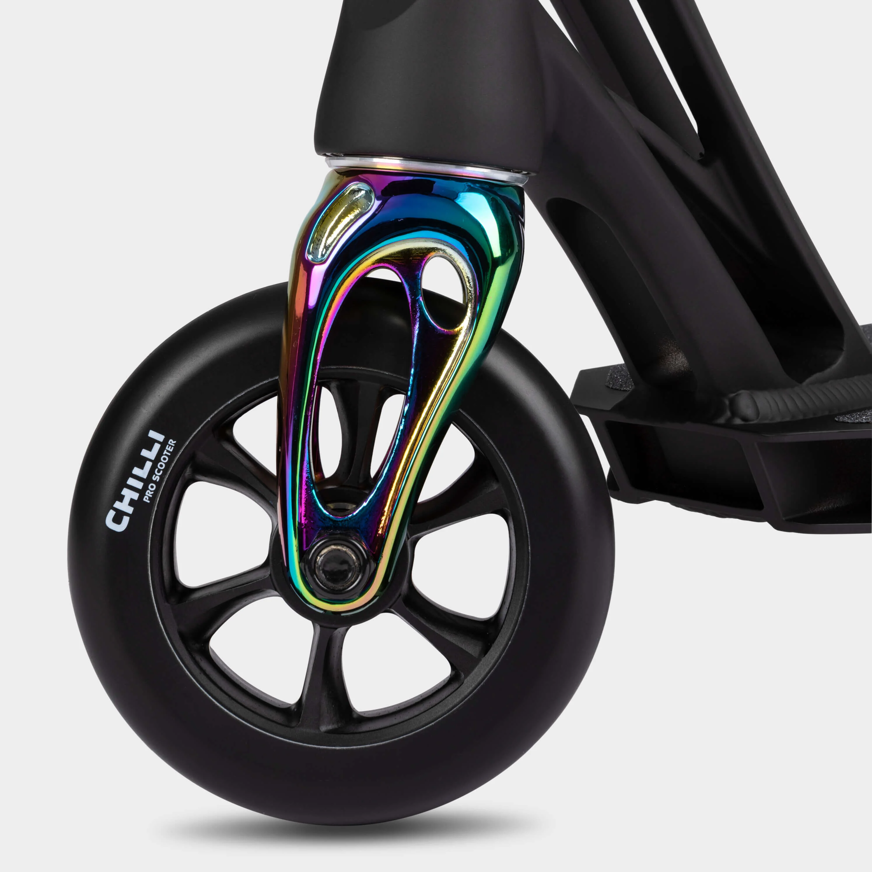 Chilli Beast V2 Stunt Scooter: Black Neochrome - Image 6