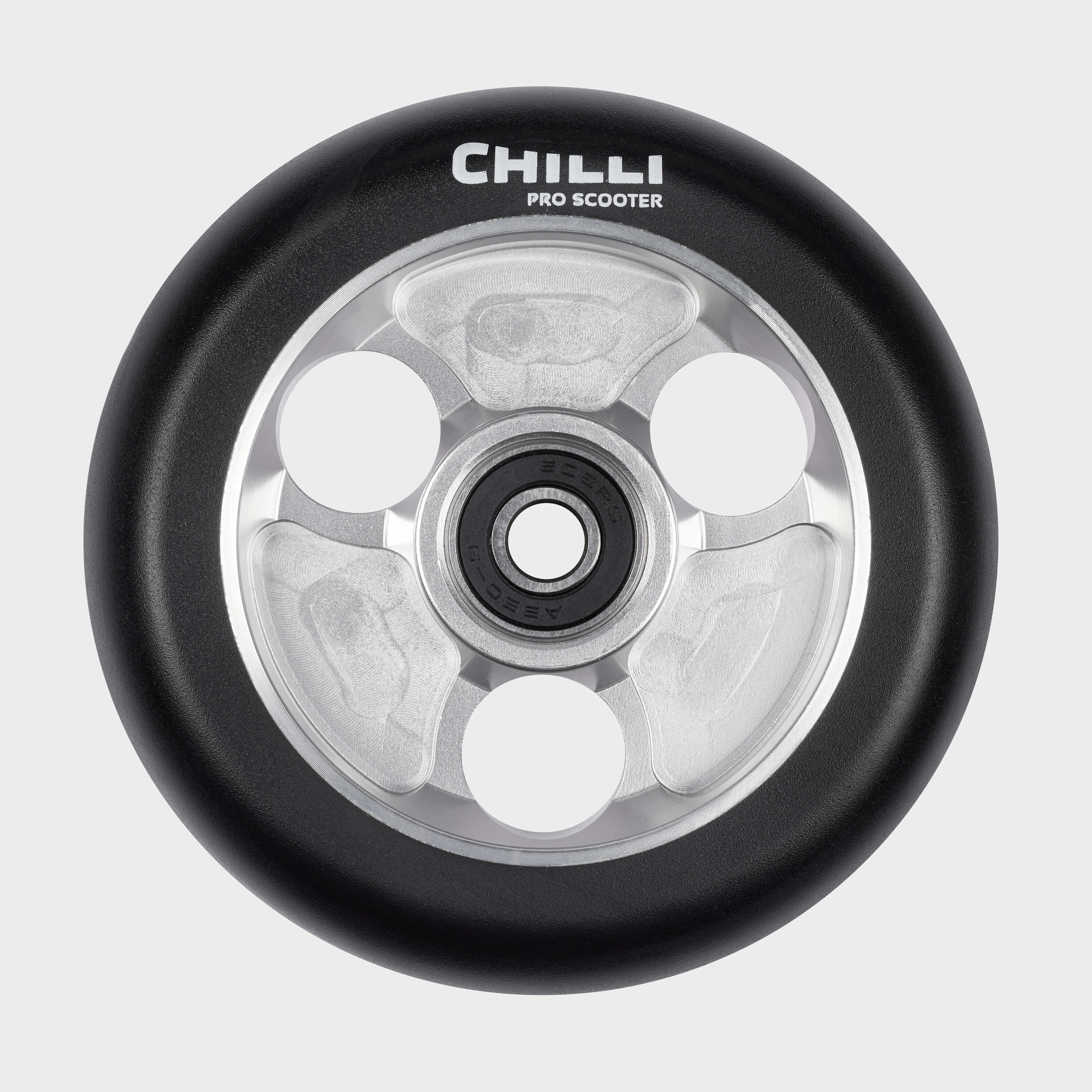 Chilli Stunt Parabol Wheel: Black /  Silver