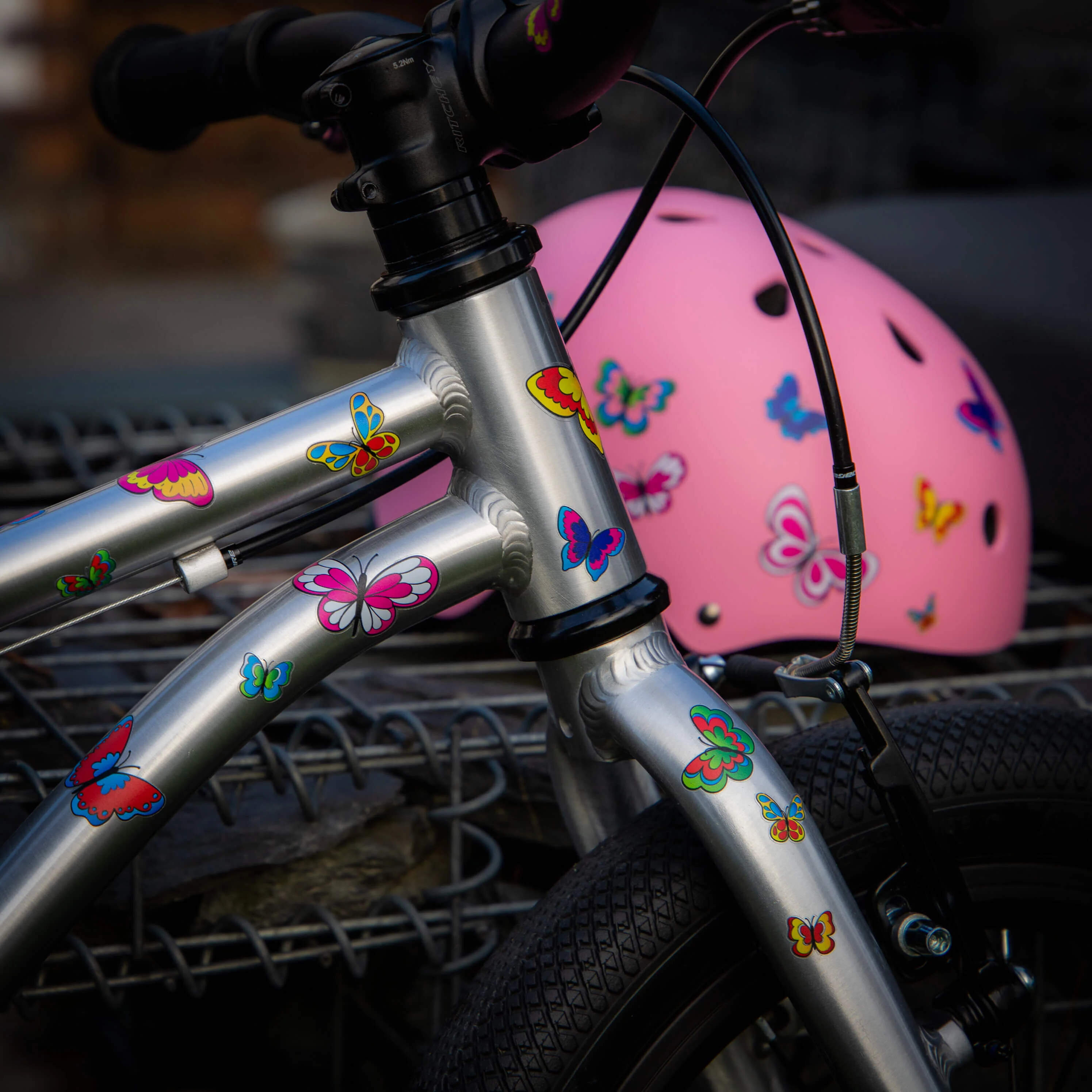 Scooter, Bike and Accessory Stickers Pack of 25 Stickers: Butterflies - Image 5