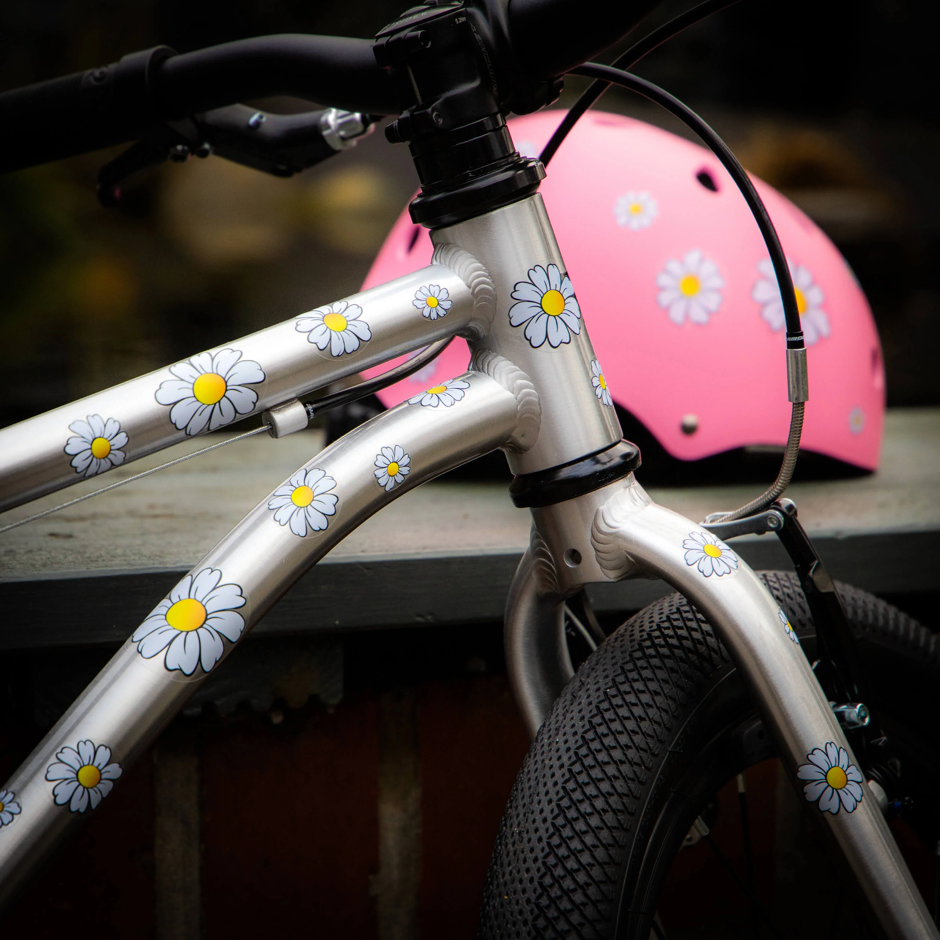 Scooter, Bike and Accessory Stickers Pack of 39 Stickers: Daisy - Image 5