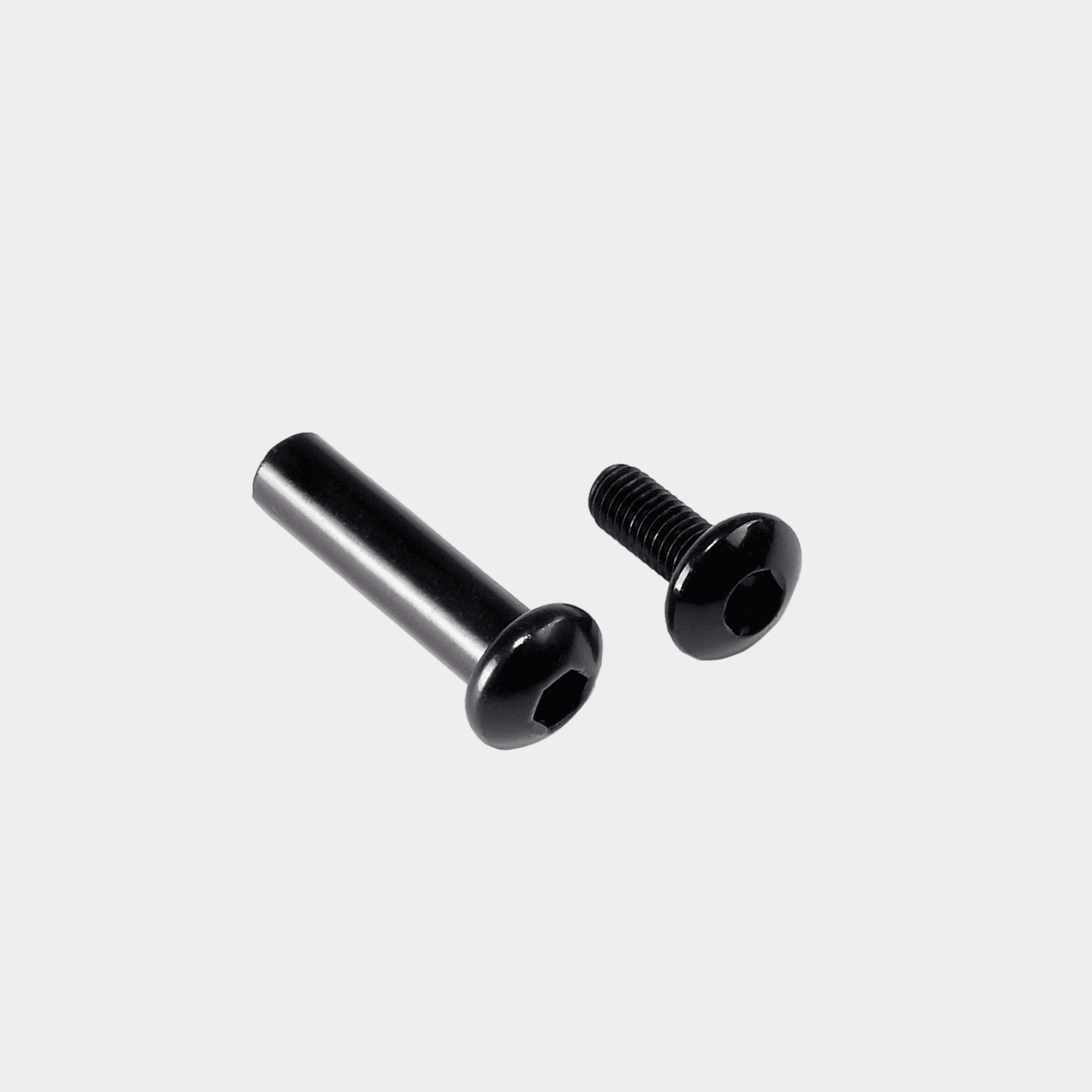 Micro Stunt Trixx Front Axle: Silver