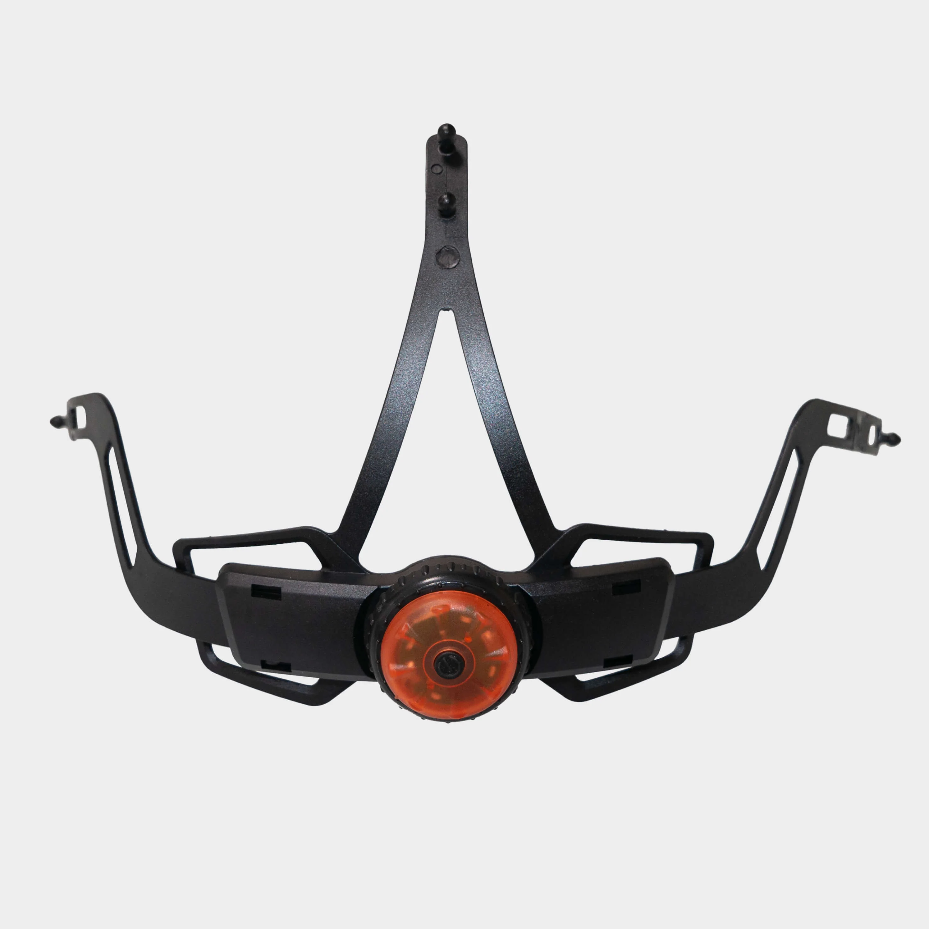 Helmet Rear Adjuster Light: Black /  Clear