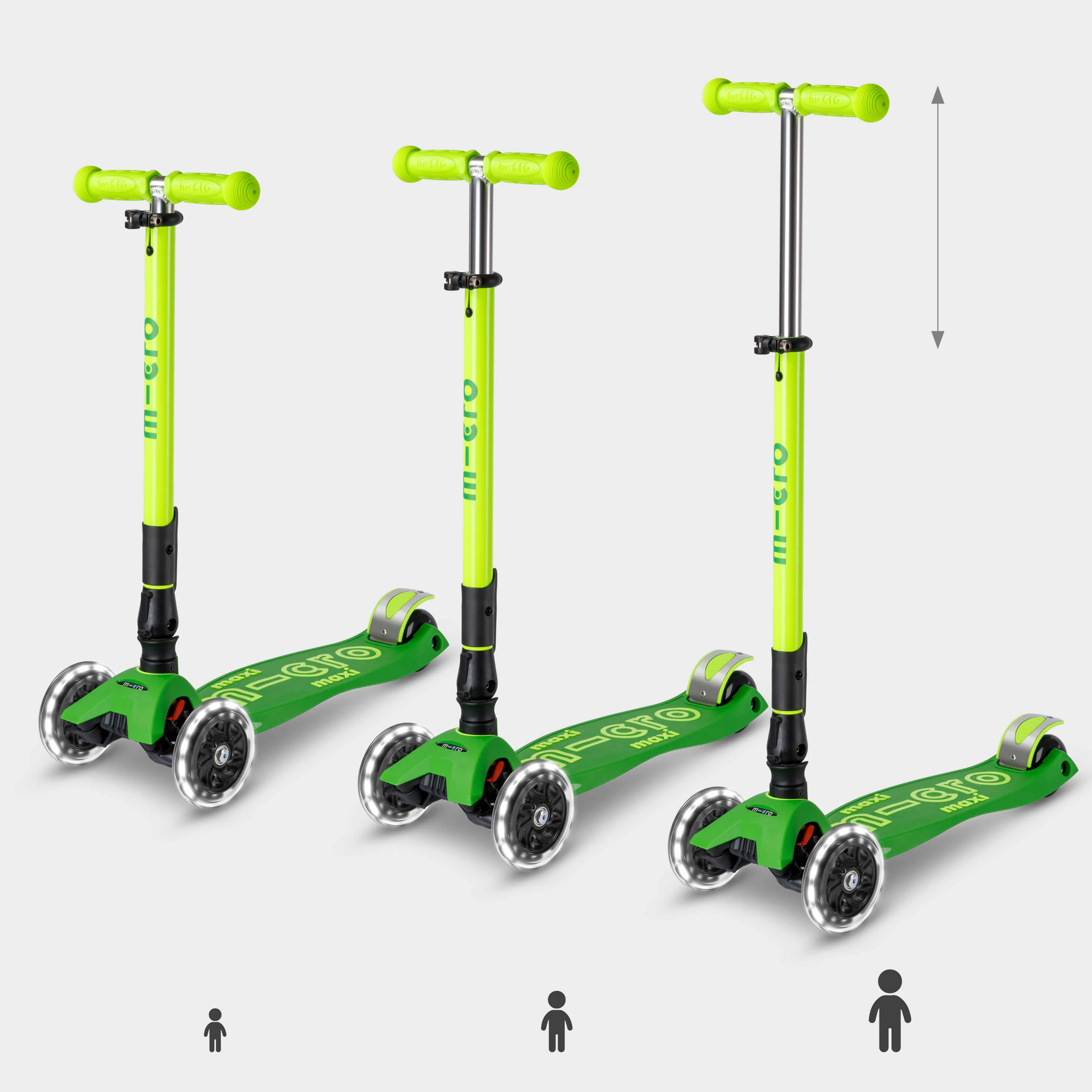 Maxi Micro Foldable LED: Green/Lime - Image 5