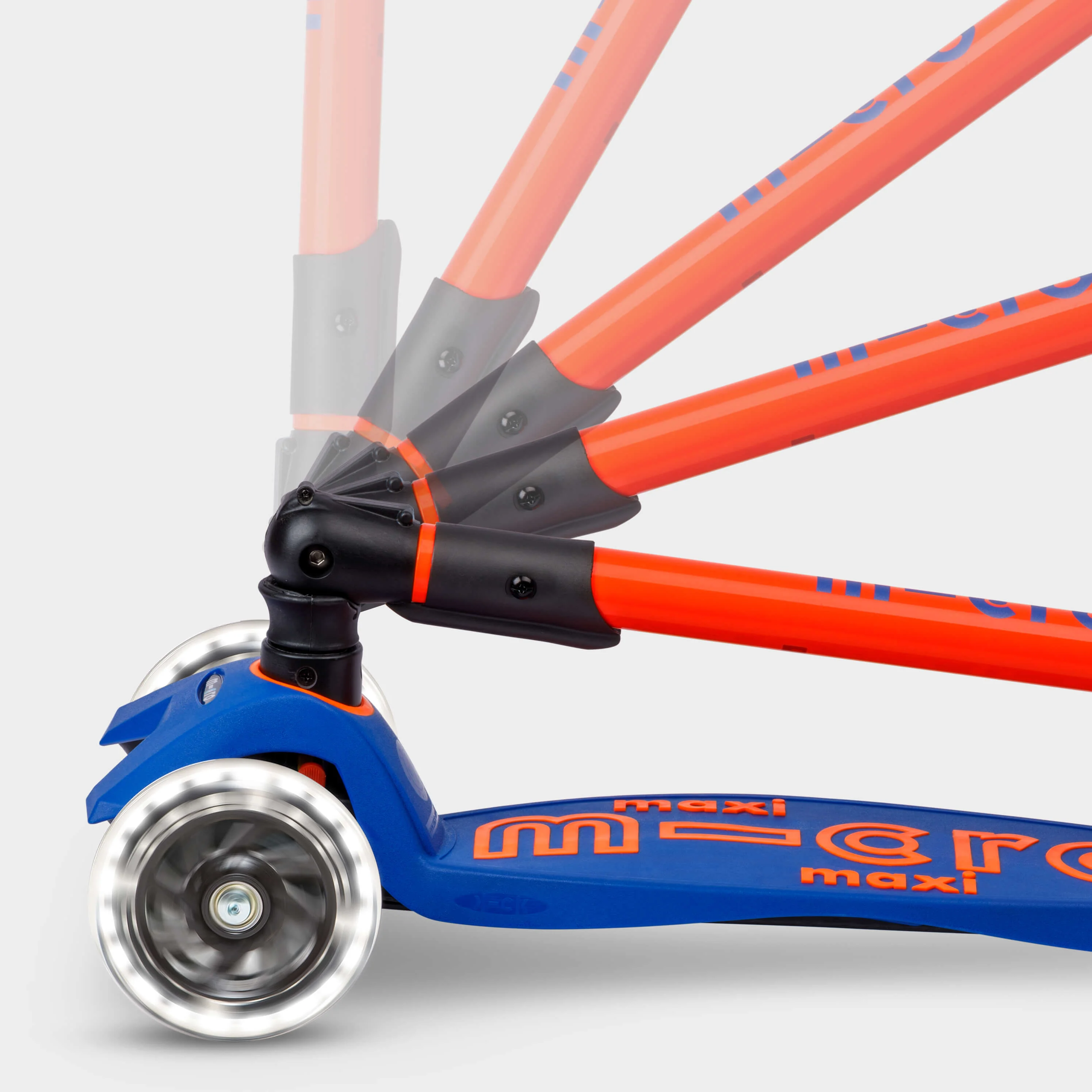 Maxi Micro Foldable LED: Neon Navy/Orange - Image 3