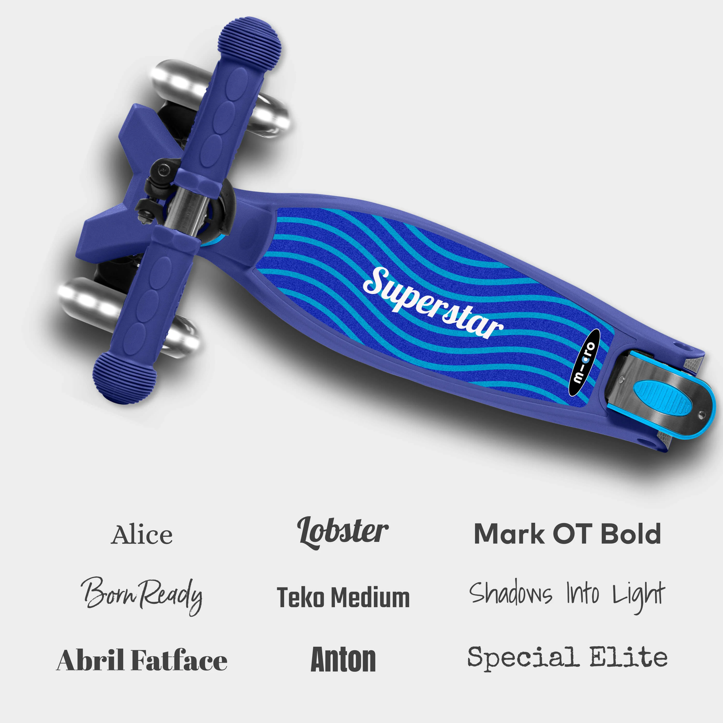 Customisable Maxi Micro Foldable LED: Navy - Image 3