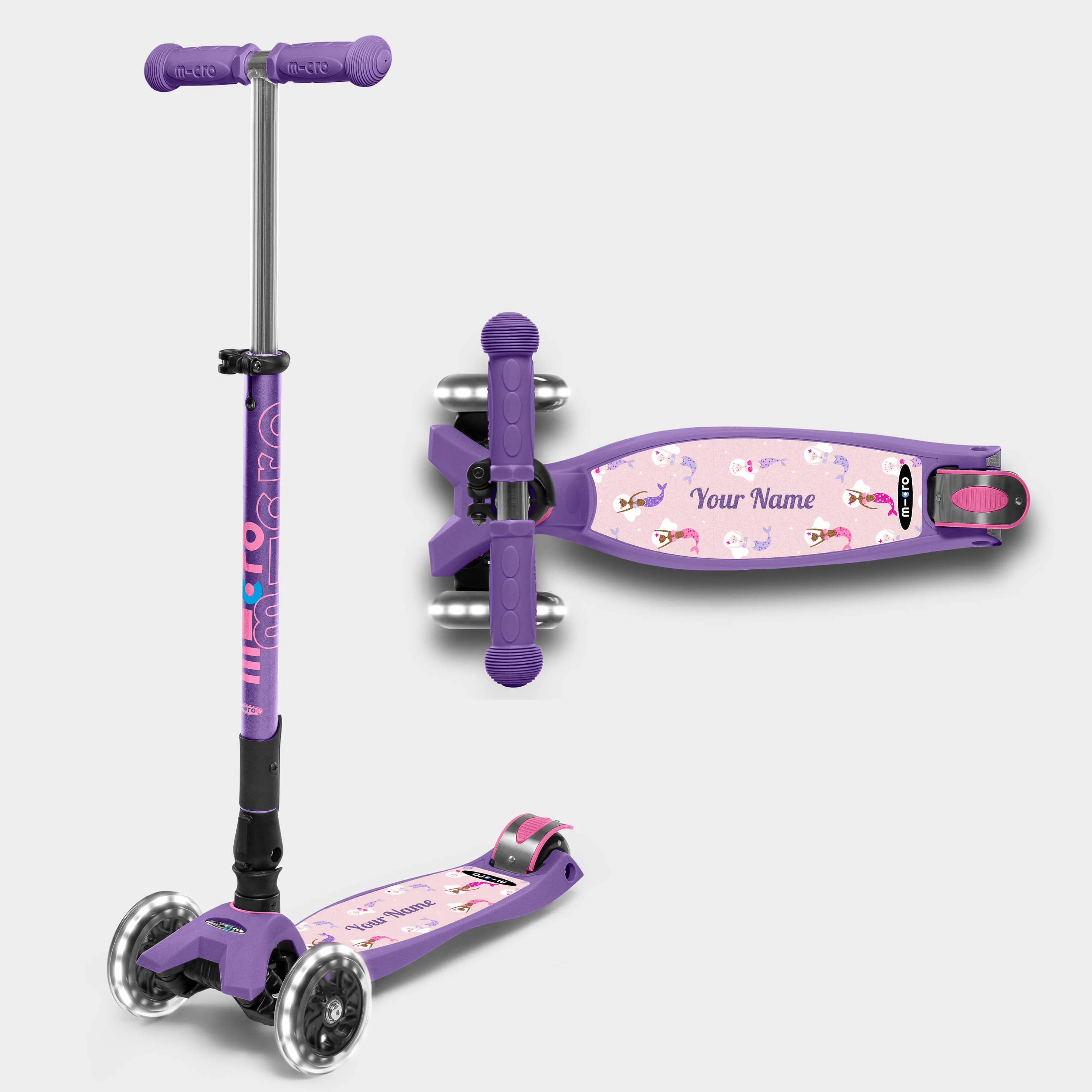 Customisable Maxi Micro Foldable LED: Purple