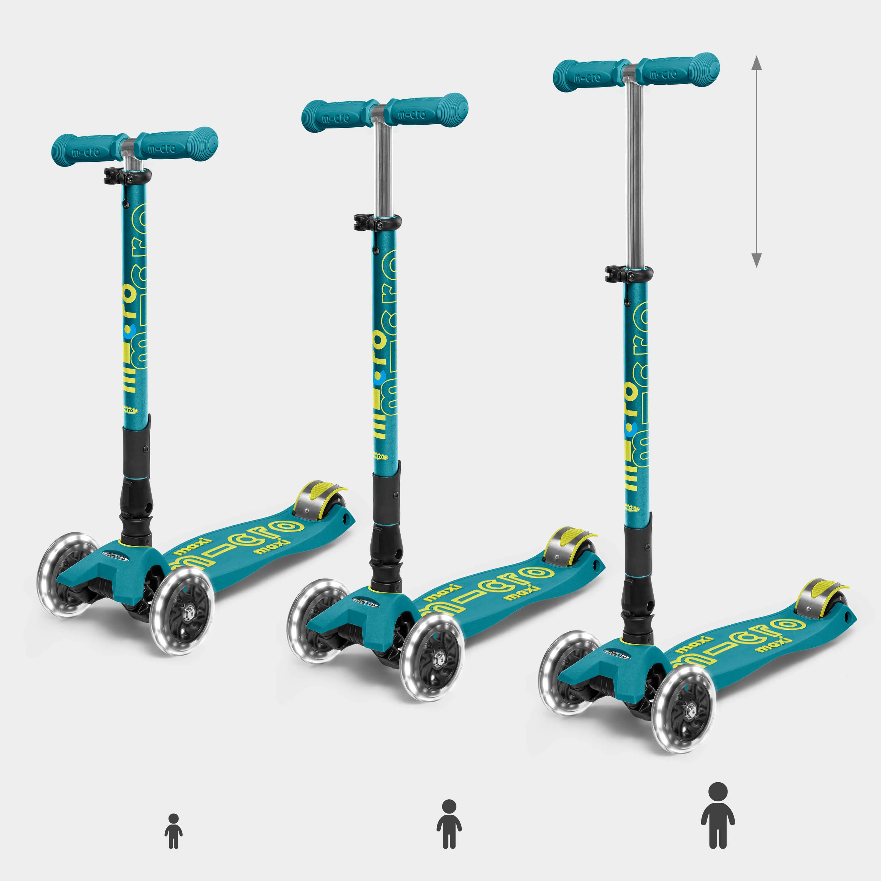 Maxi Micro Foldable LED: Petrol Green - Image 5