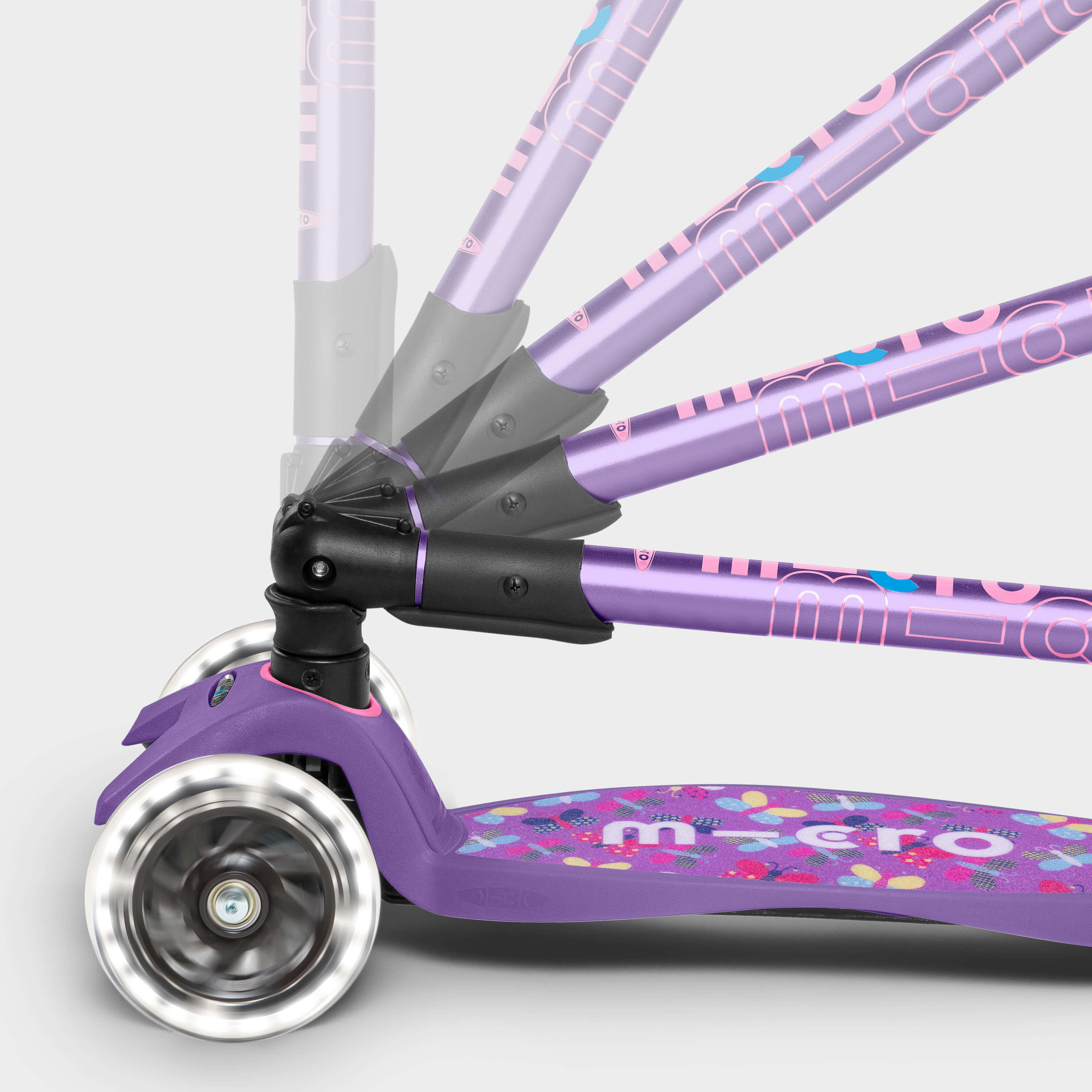 Maxi Micro Foldable LED Limited Edition: Purple Butterfly - Image 3