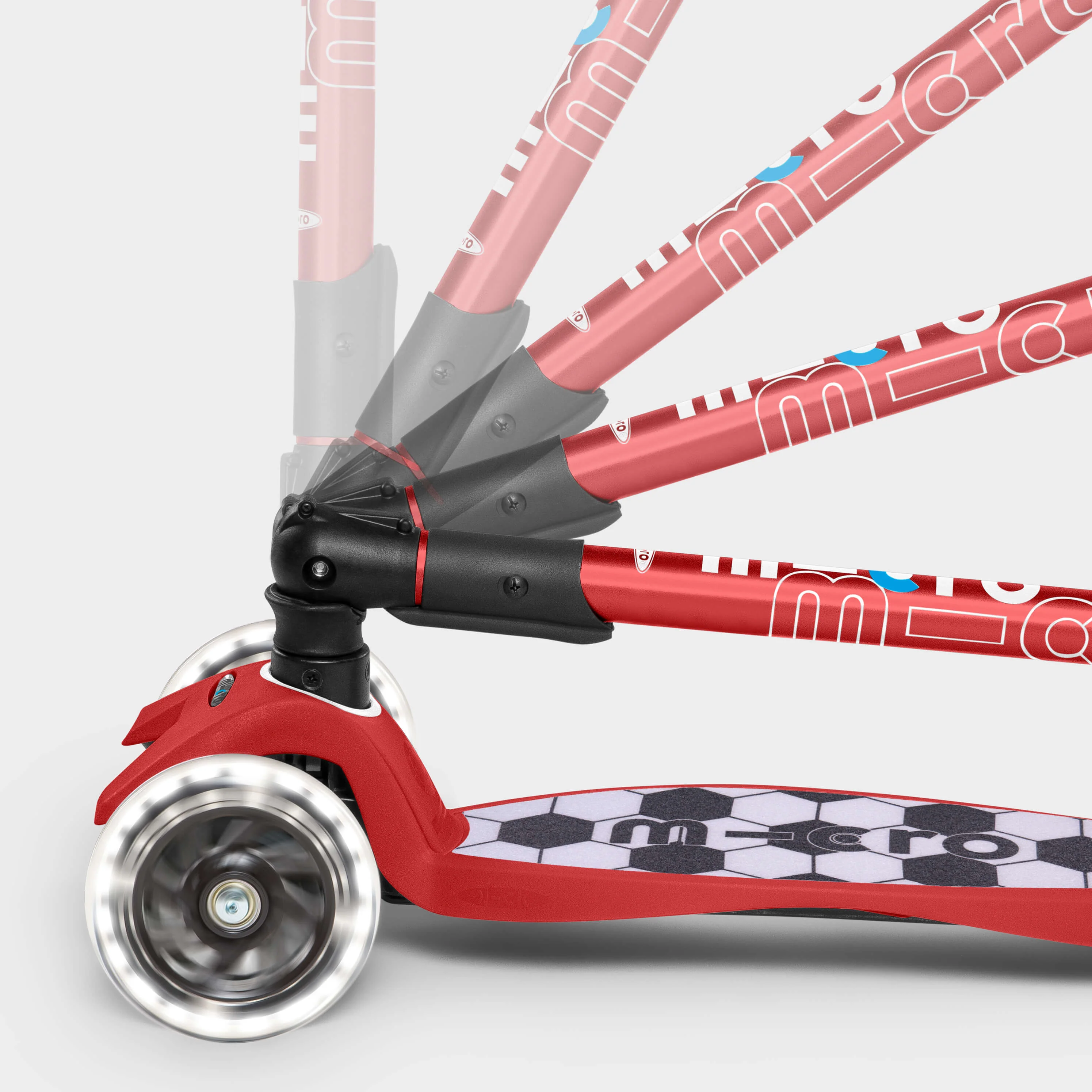 Maxi Micro Foldable LED Limited Edition: Red Football - Image 3