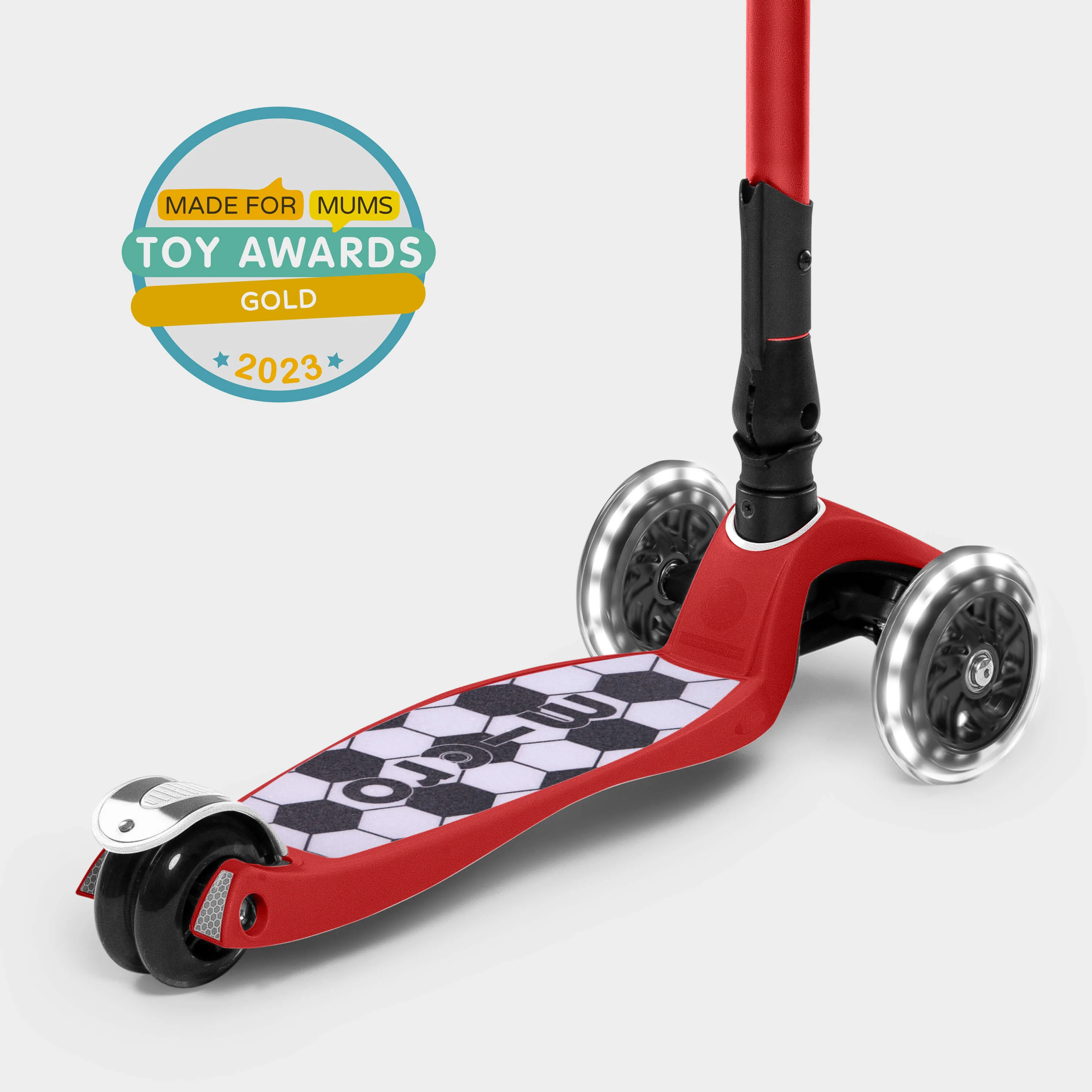 Maxi Micro Foldable LED Limited Edition: Red Football - Image 8