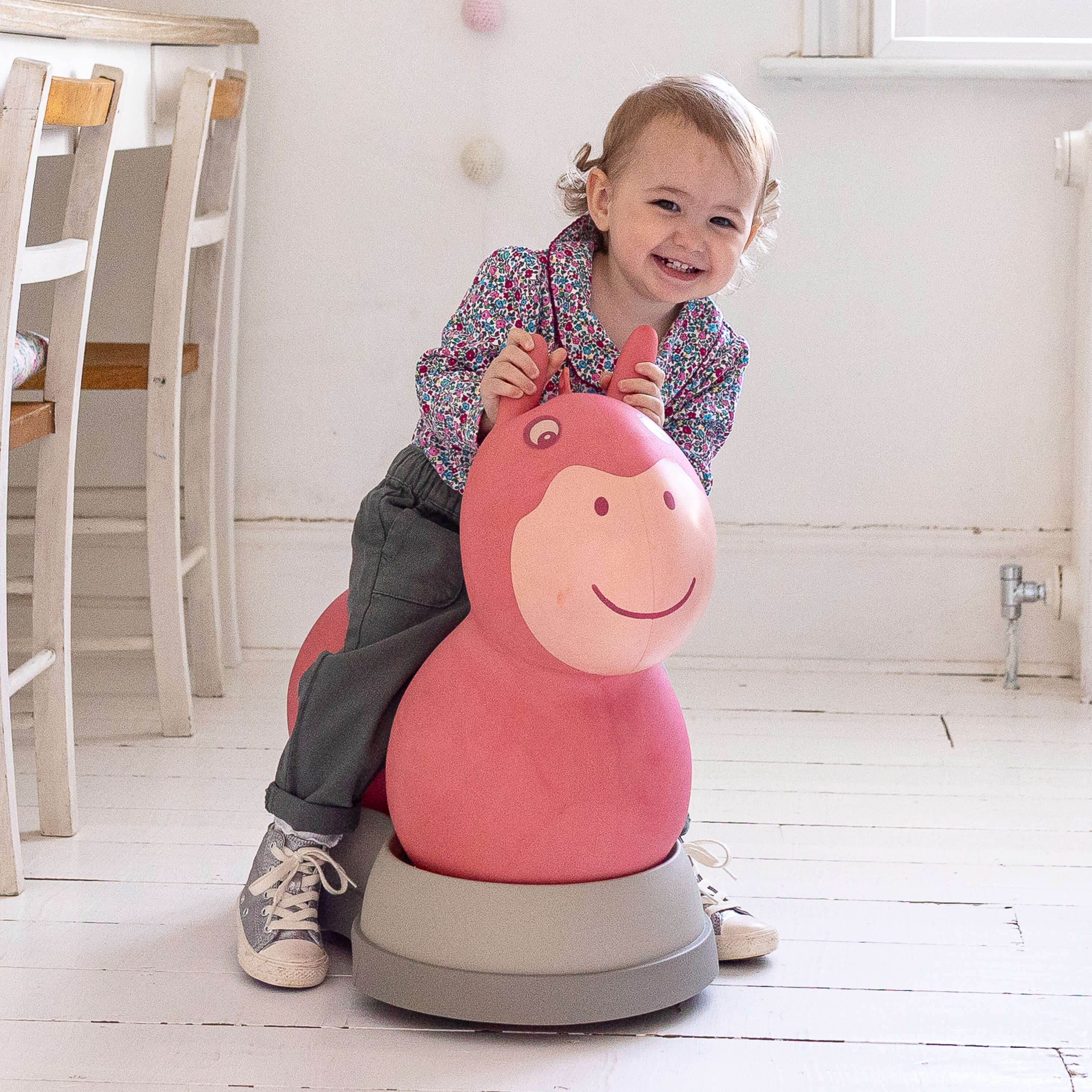 Micro Ride on Space Hopper: Pink - Image 6