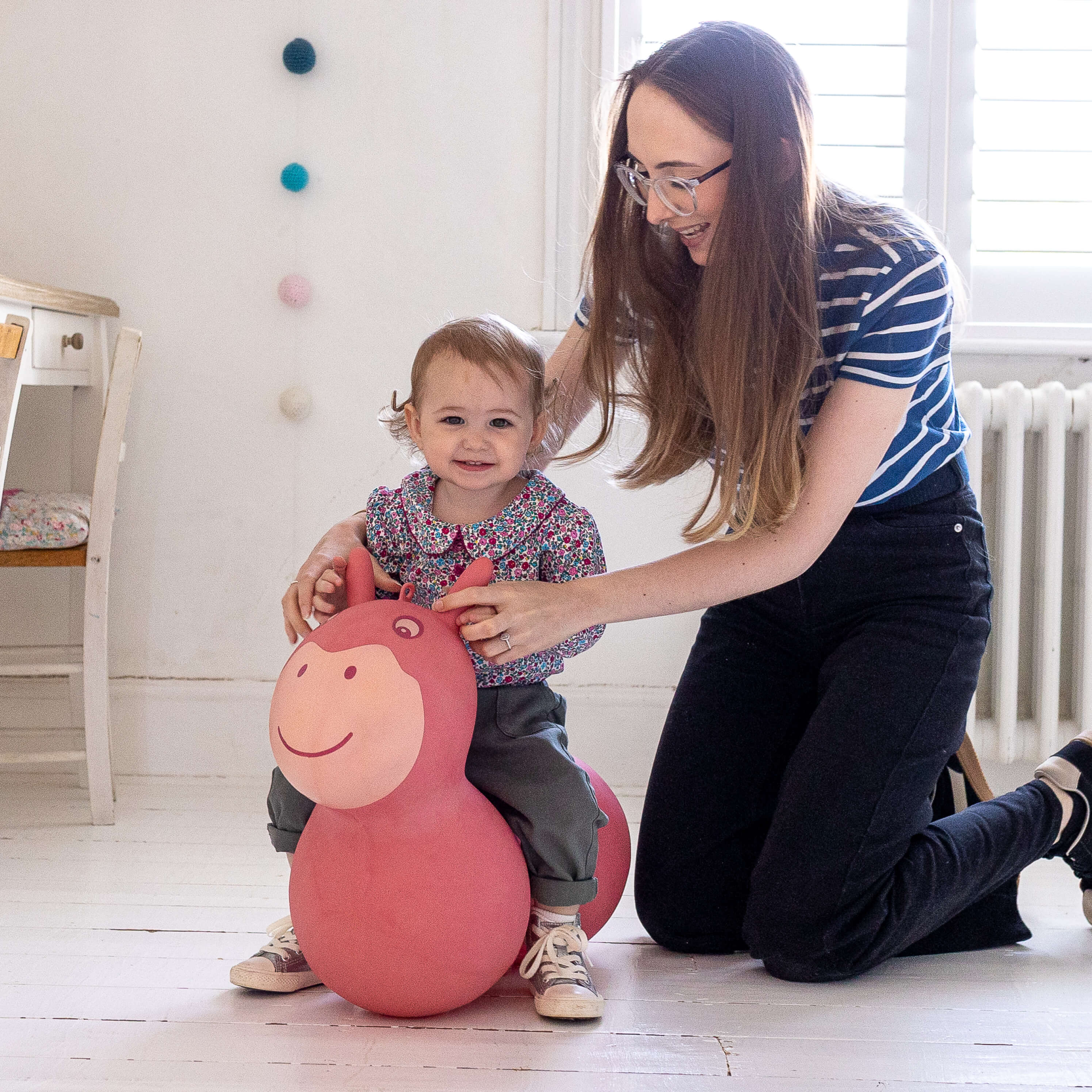 Micro Ride on Space Hopper: Pink - Image 8
