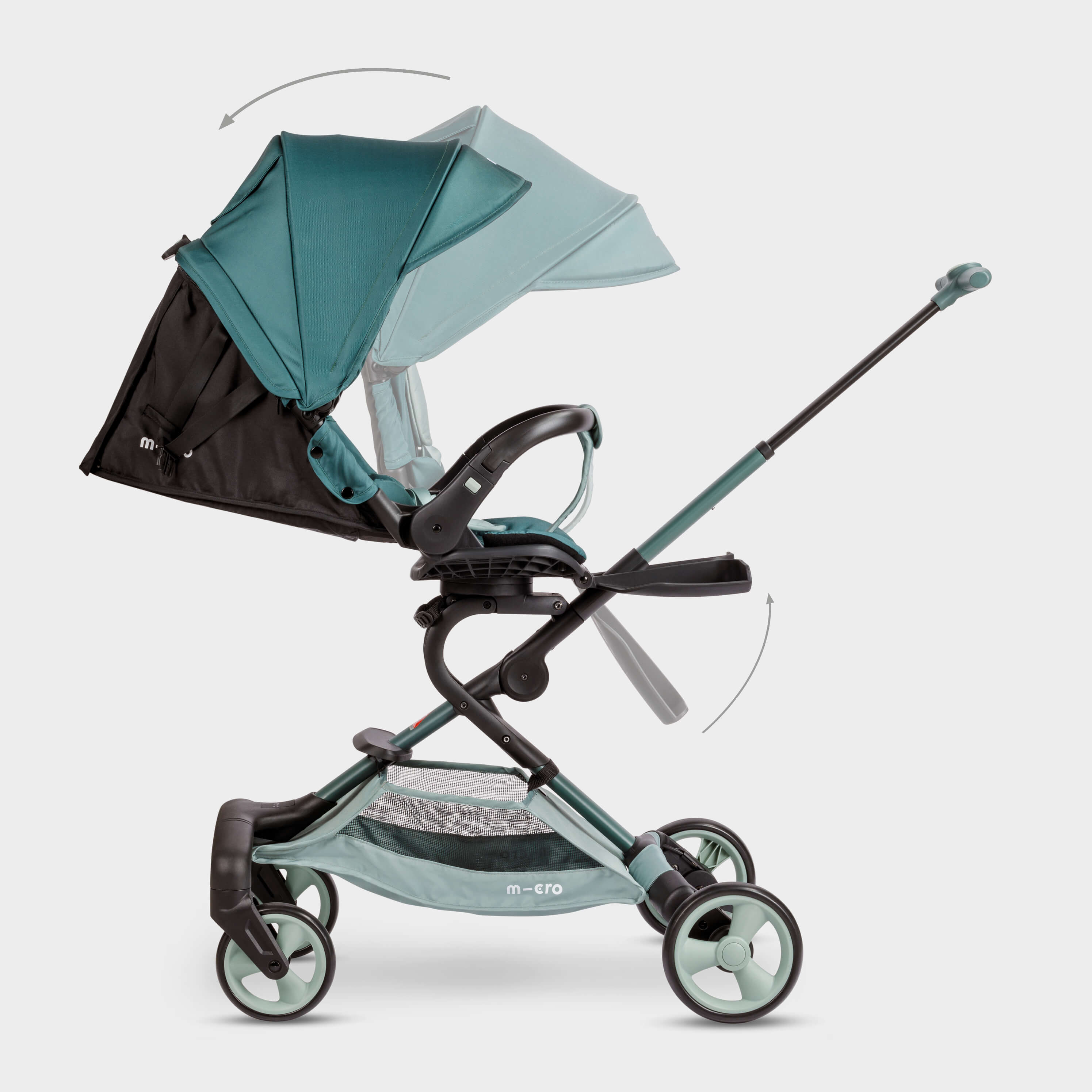 The Micro Lightweight Stroller 360: Green Matcha - Image 4