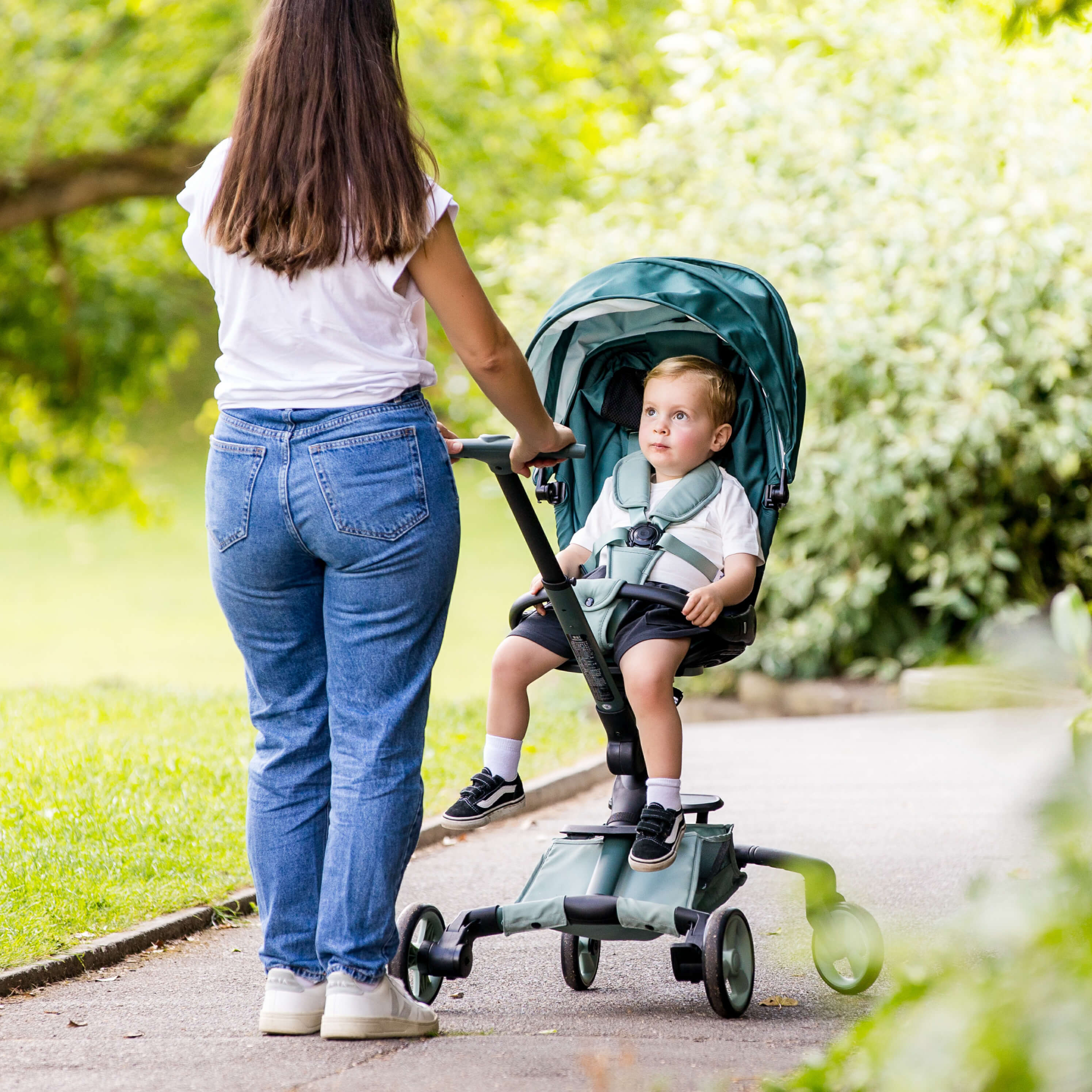 The Micro Lightweight Stroller 360: Green Matcha - Image 7