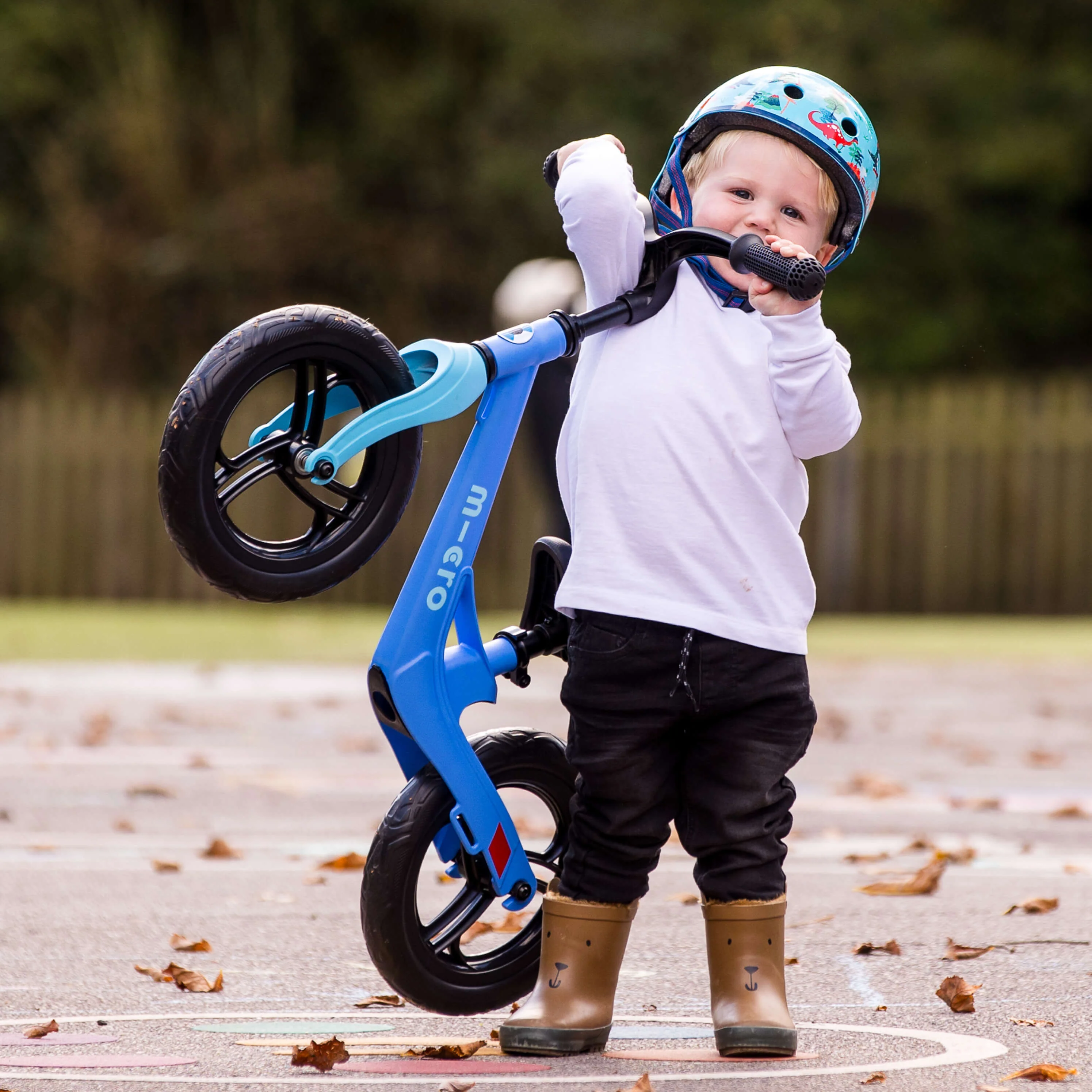 Micro Balance Bike Lite: Blue - Image 5