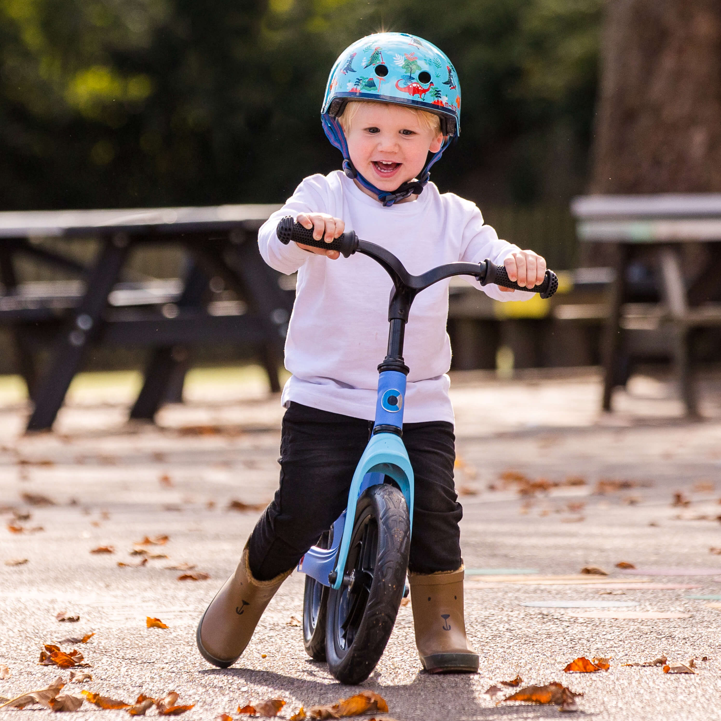 Micro Balance Bike Lite: Blue - Image 6
