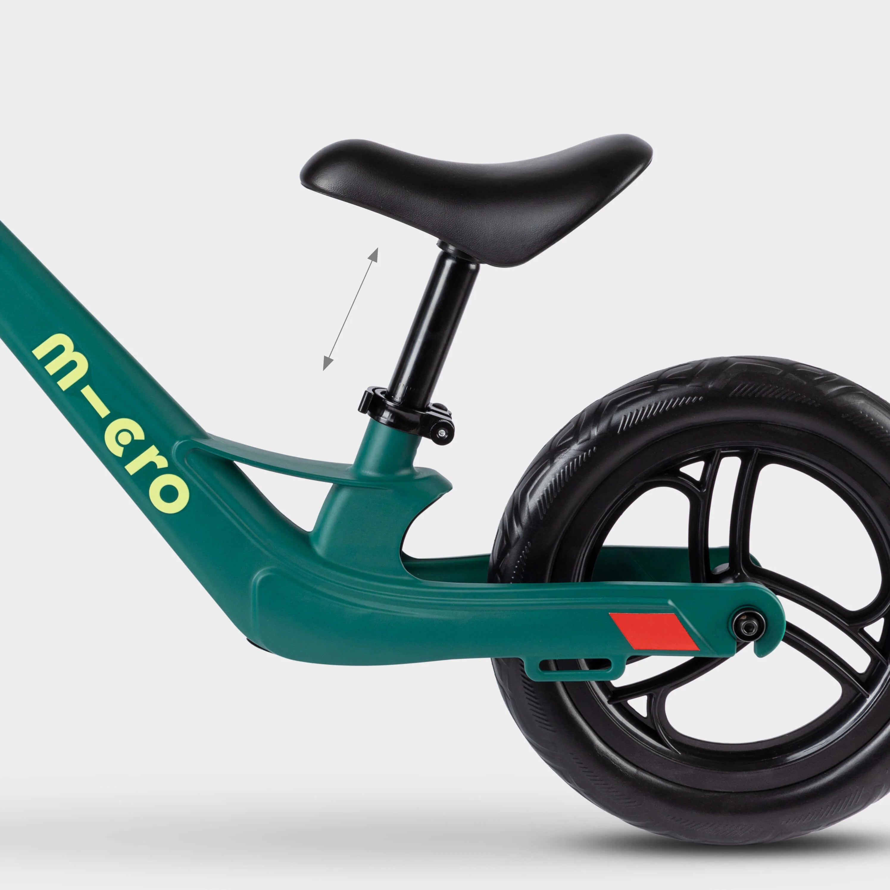 Micro Balance Bike Lite: Green - Image 3