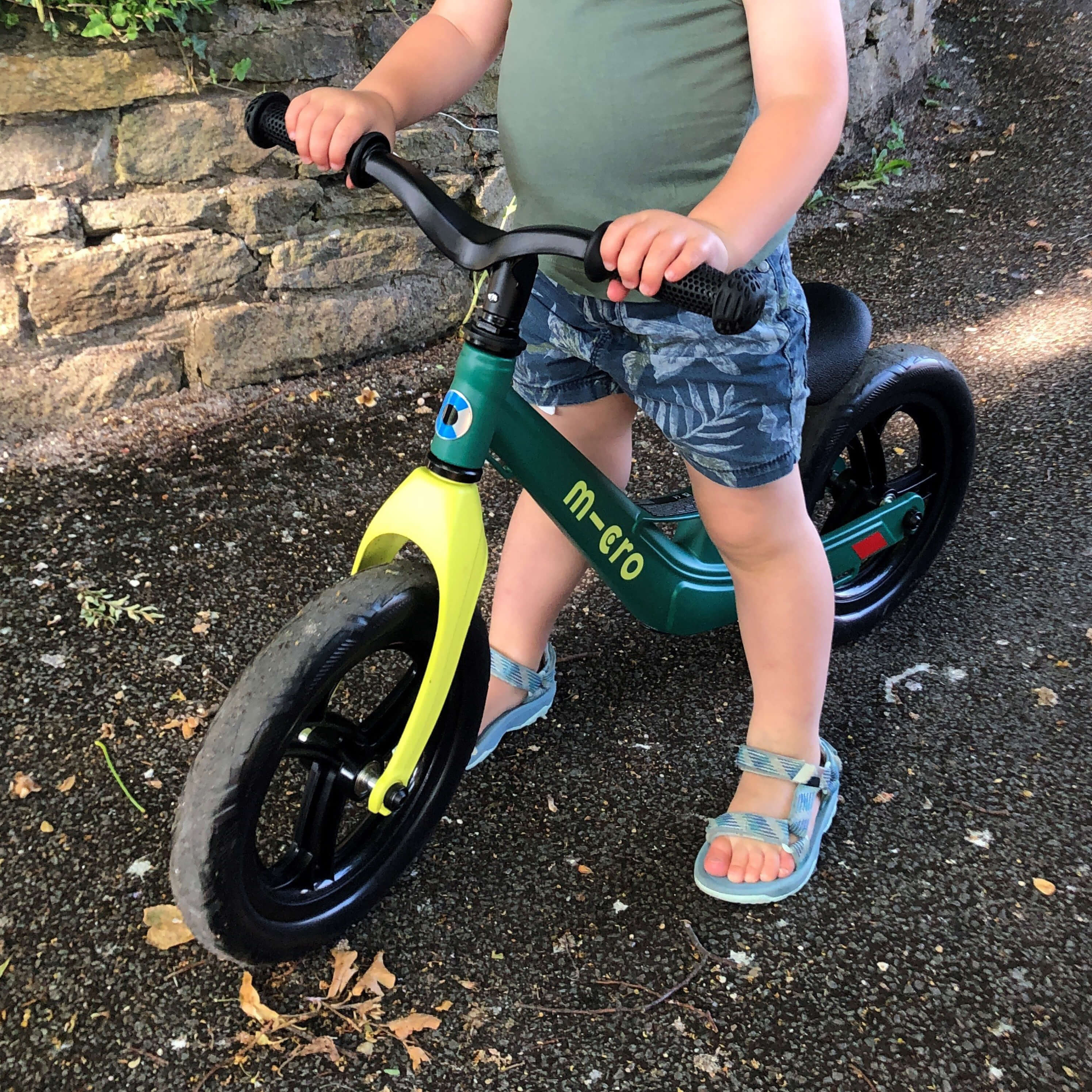 Micro Balance Bike Lite: Green - Image 5
