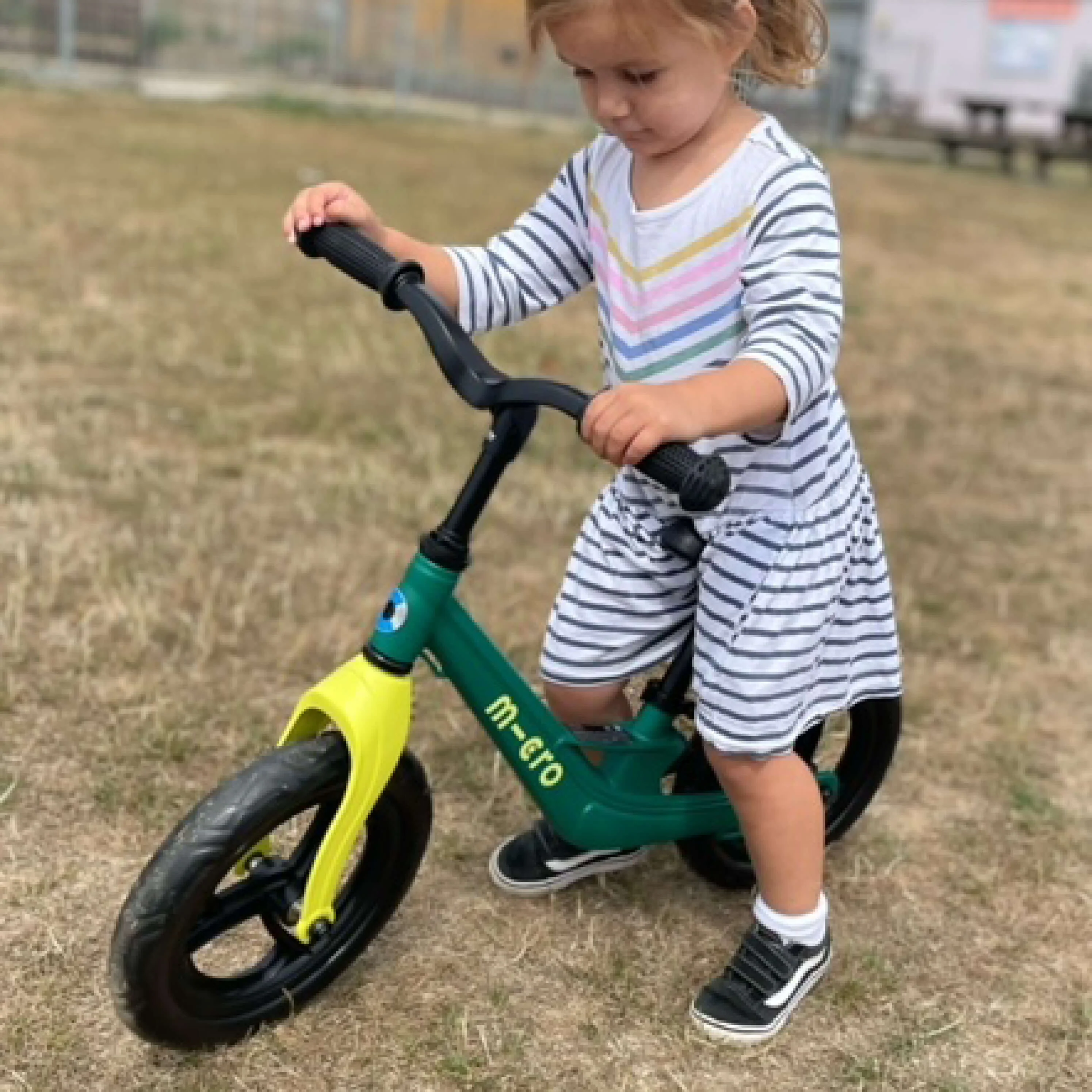 Micro Balance Bike Lite: Green - Image 6