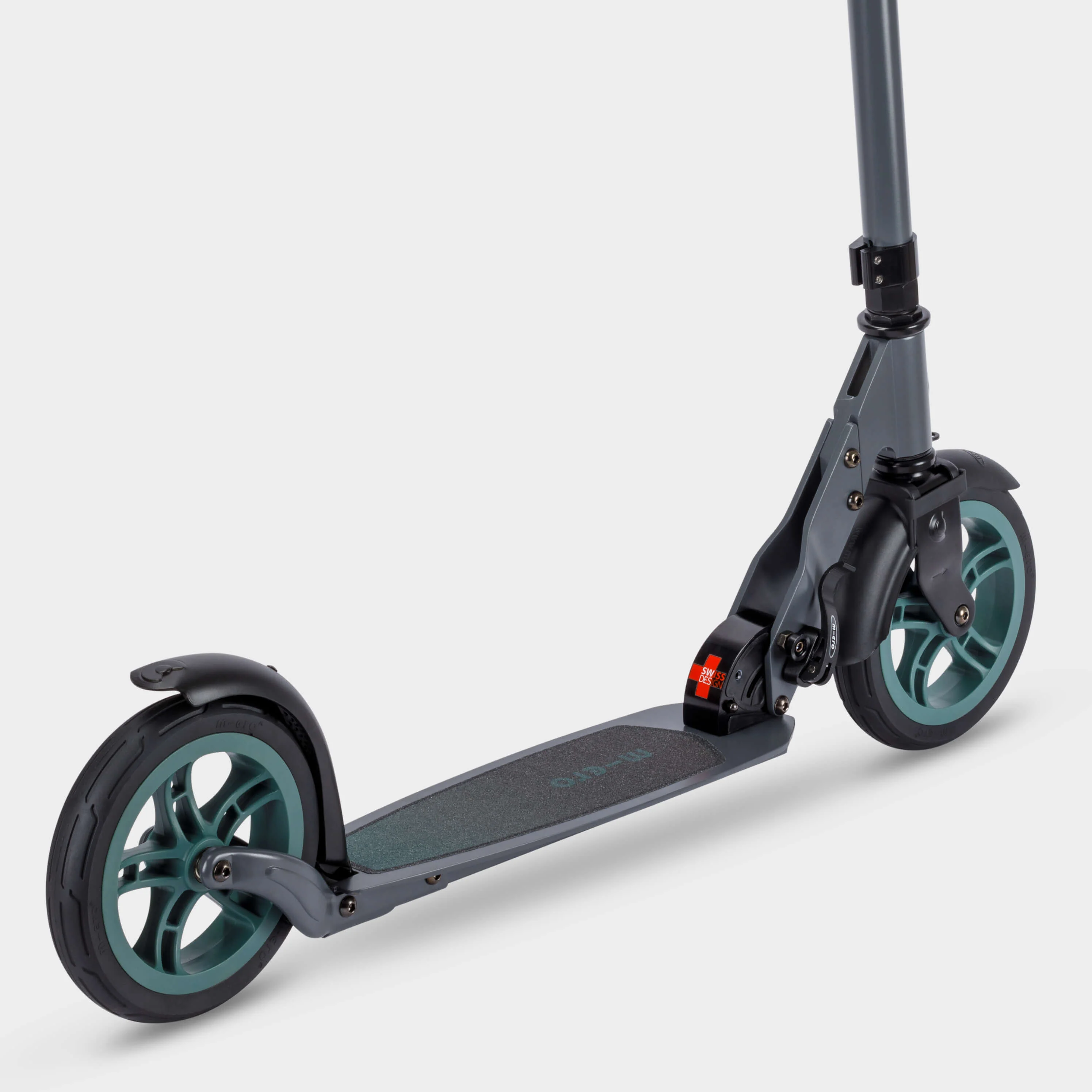 Micro Classic Sporty Wheel Scooter: Grey - Image 5
