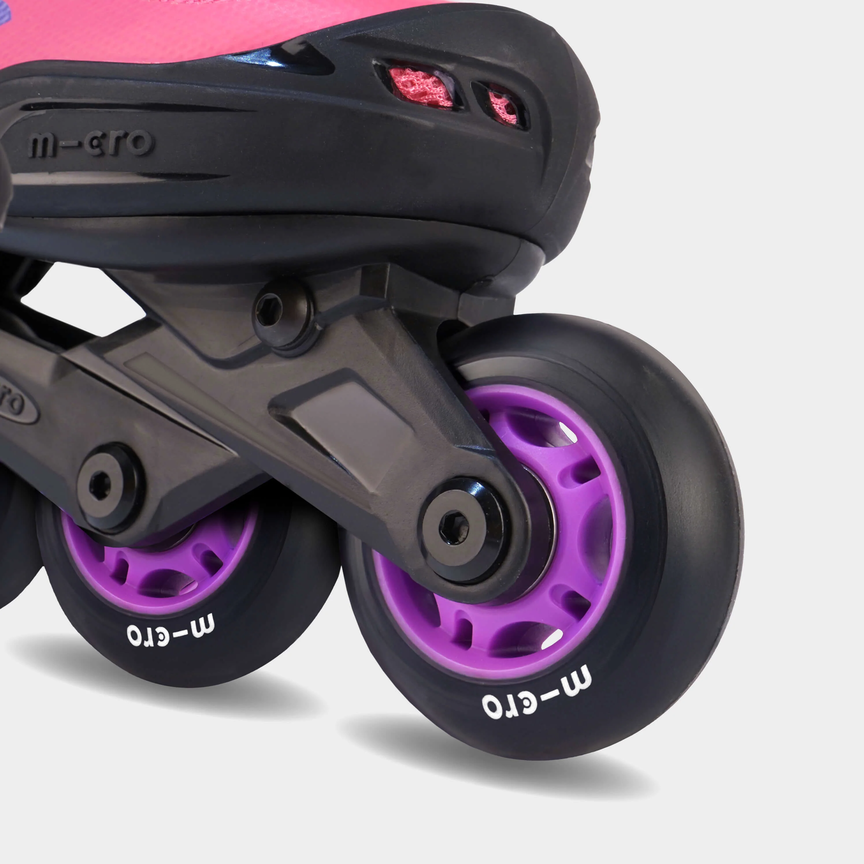 Cosmo Inline Roller Skates: Purple/Black - Image 6