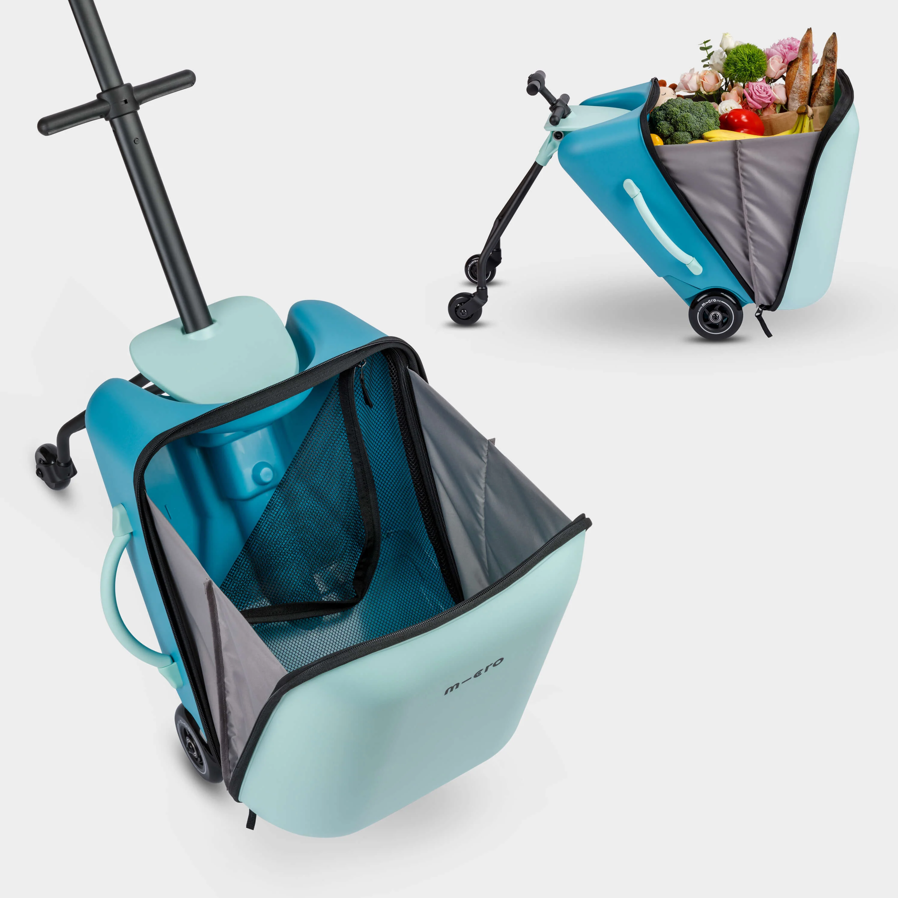 Eazy Ride On Luggage: Blue - Image 3