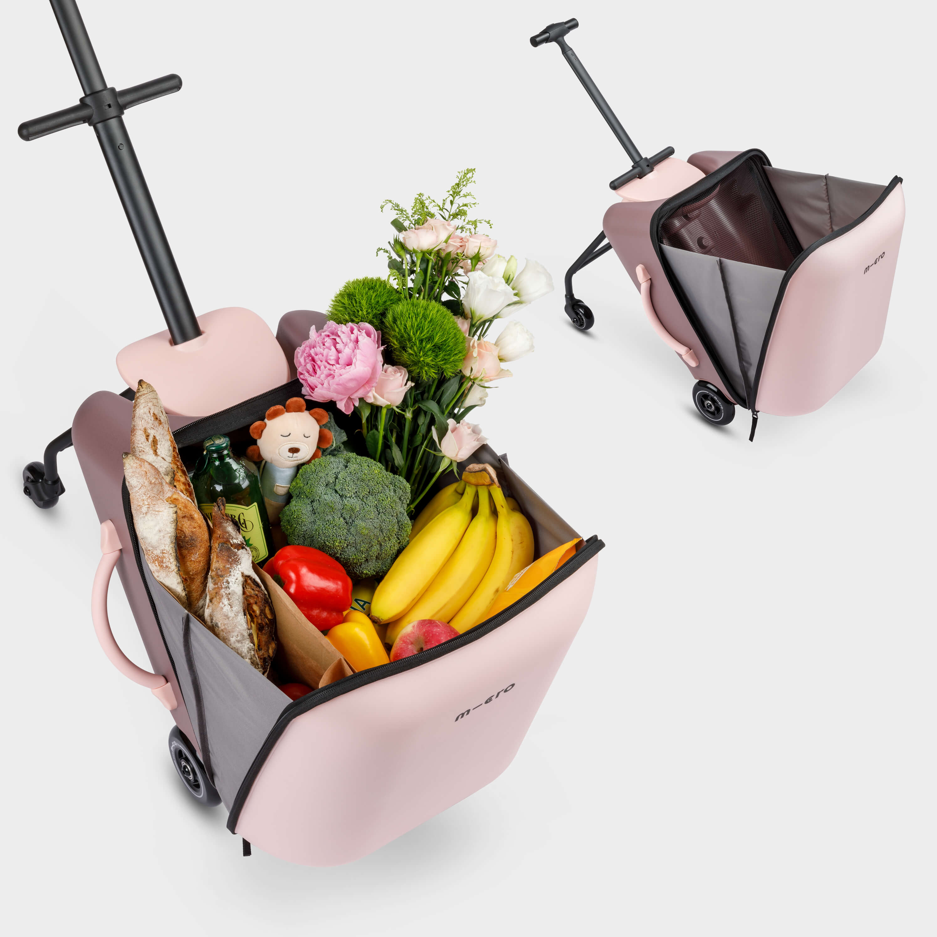 Eazy Ride On Luggage: Pink - Image 3