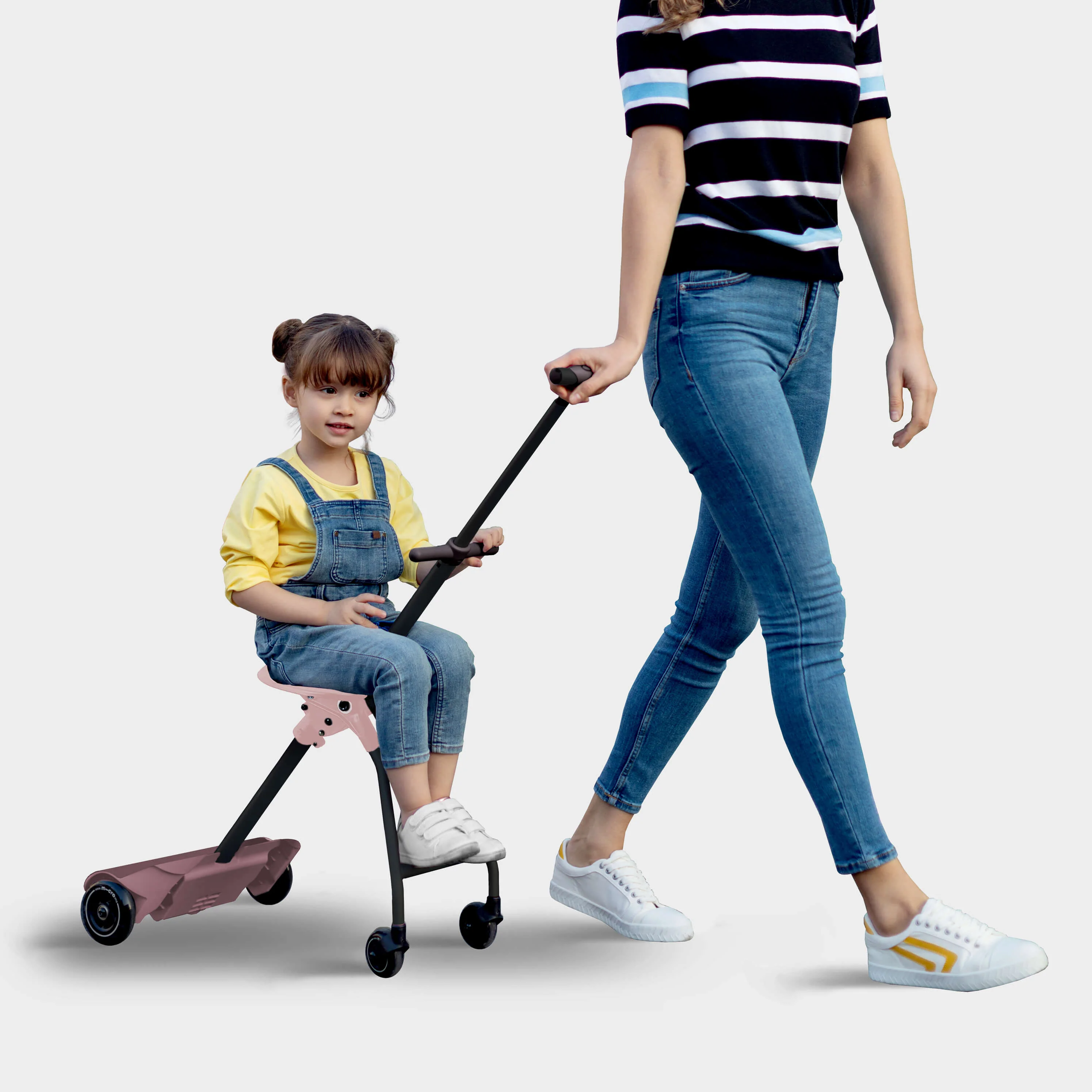 Eazy Ride On Luggage: Pink - Image 9
