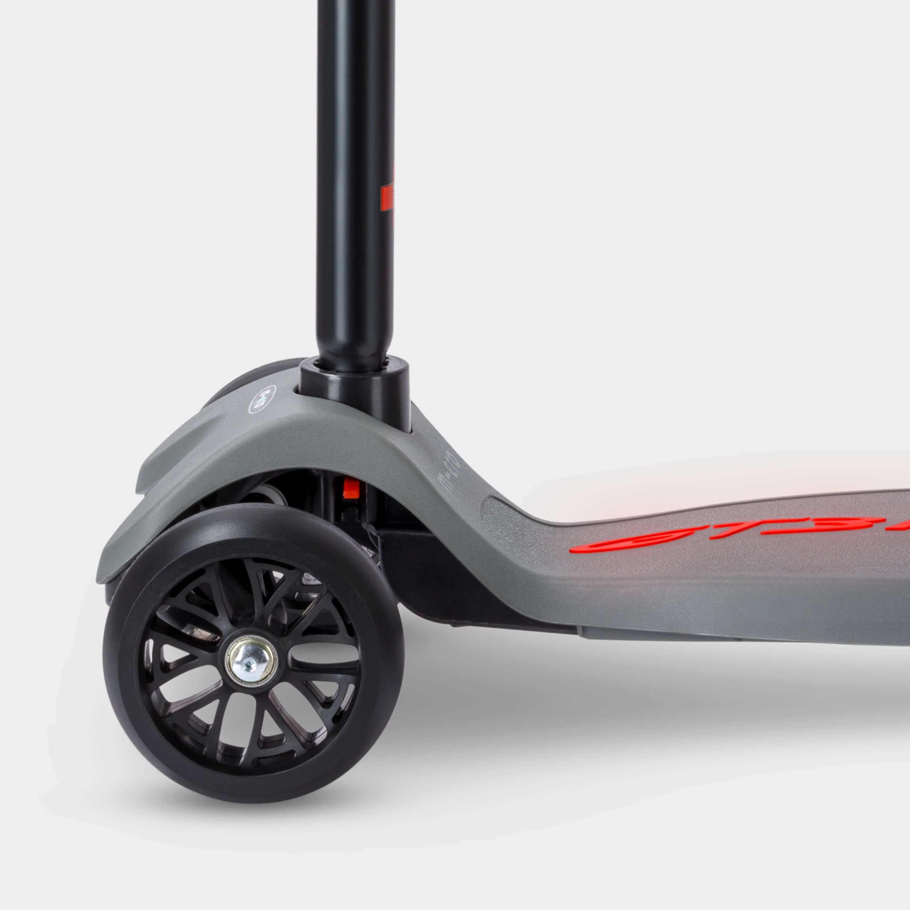 Micro Kickboard Deluxe LED Porsche Edition: Metallic Stone Grey - Image 5