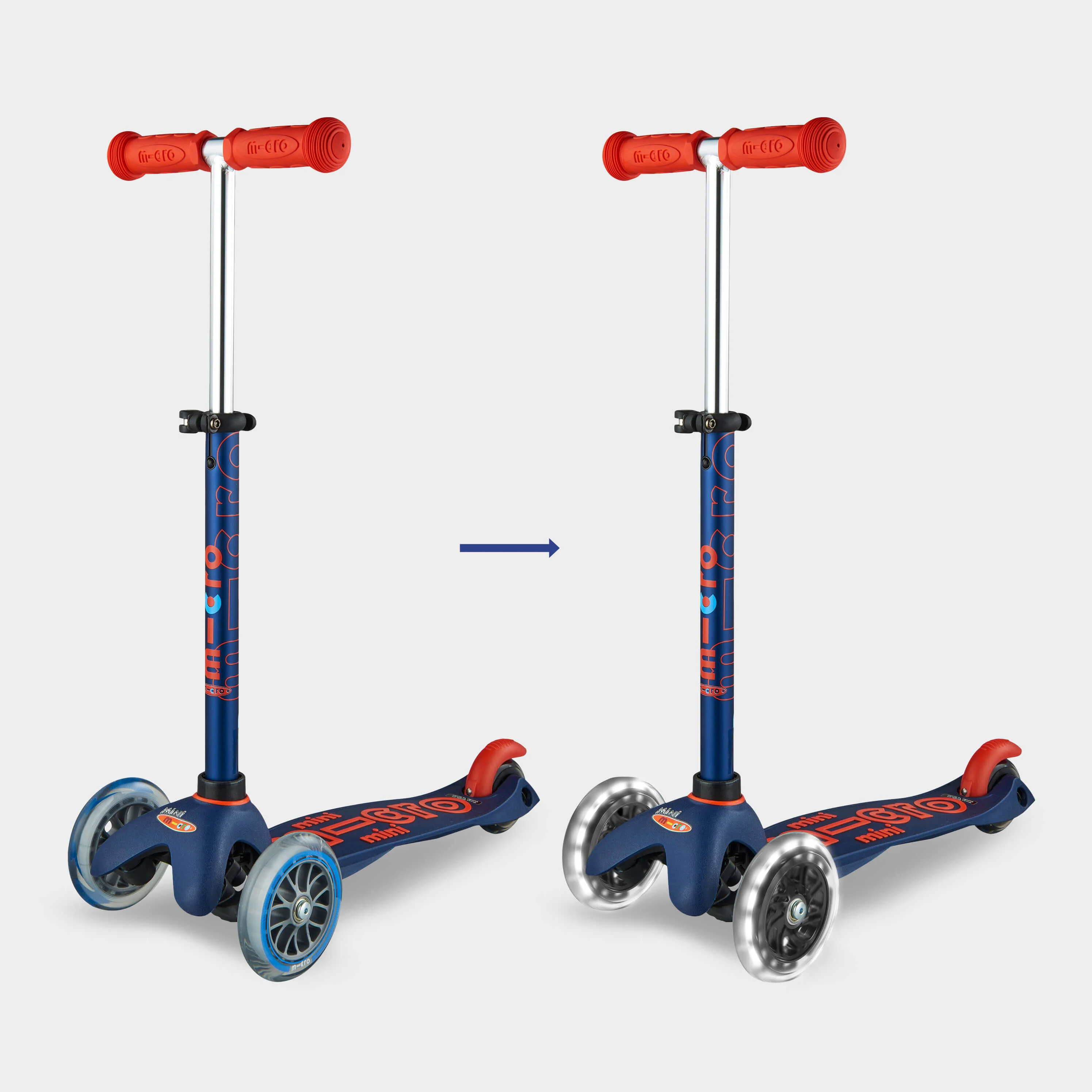 Mini Micro LED Front Wheels: Light up - Image 4