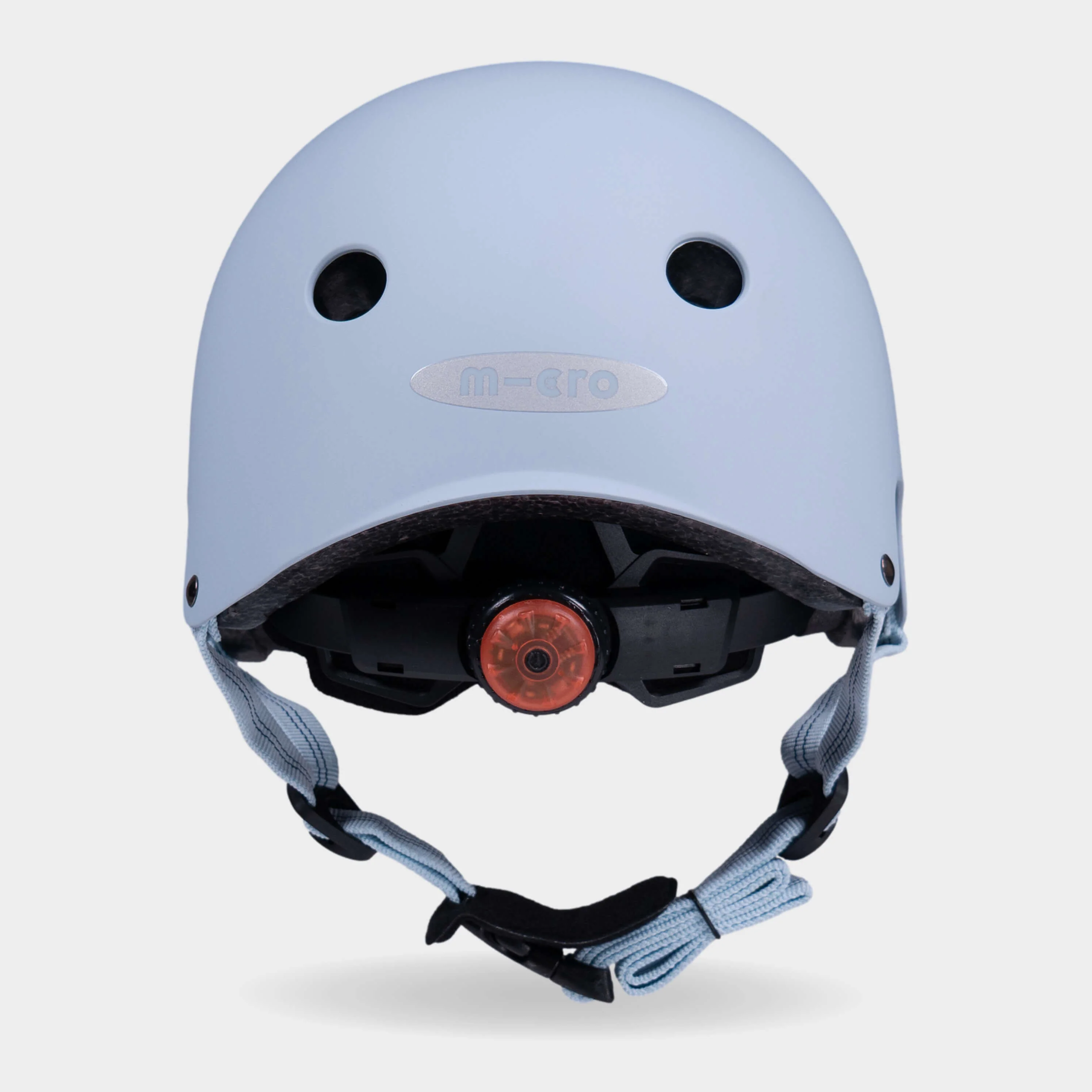 Plain Helmet for Bike and Scooters: Soft Blue - Image 6