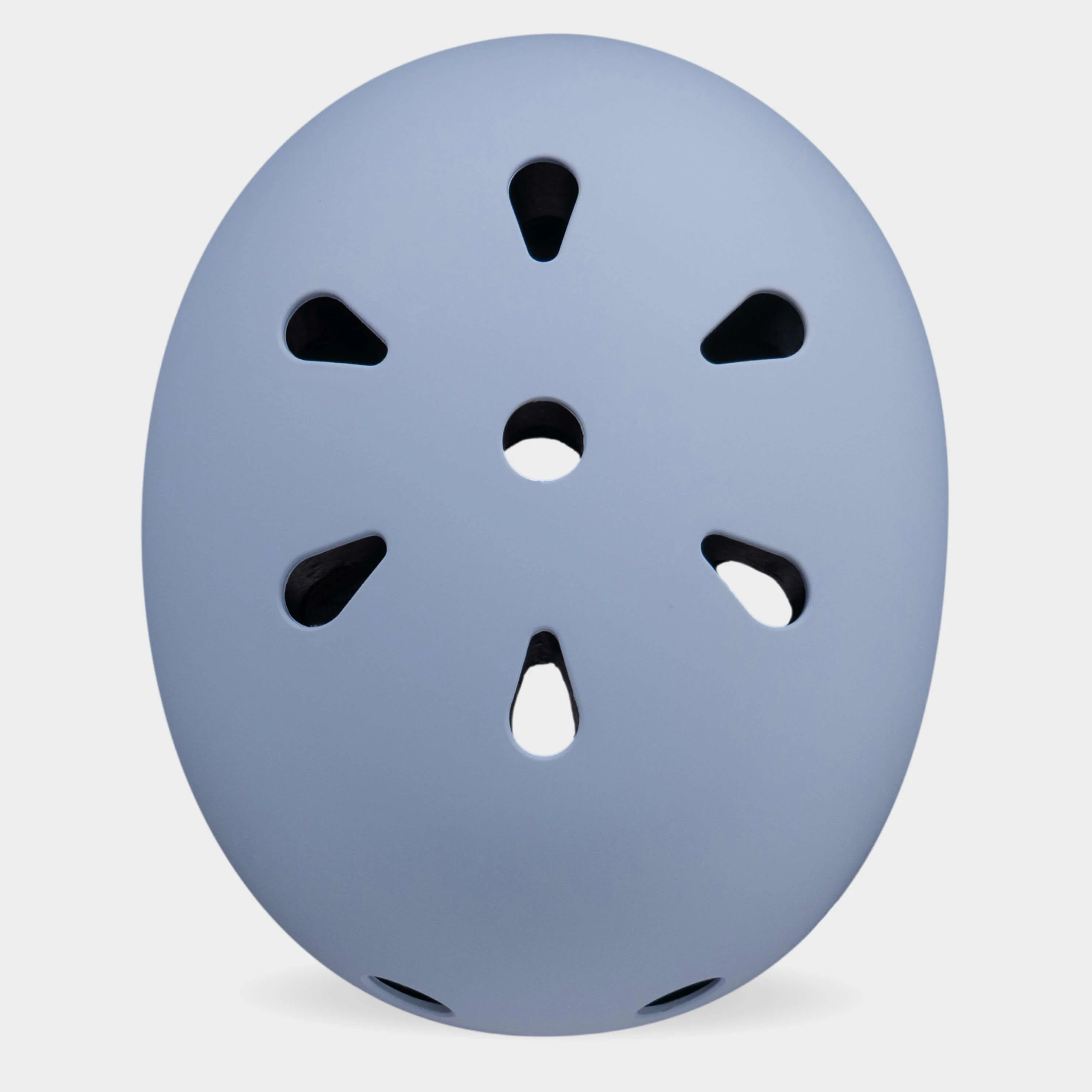 Plain Helmet for Bike and Scooters: Soft Blue - Image 7
