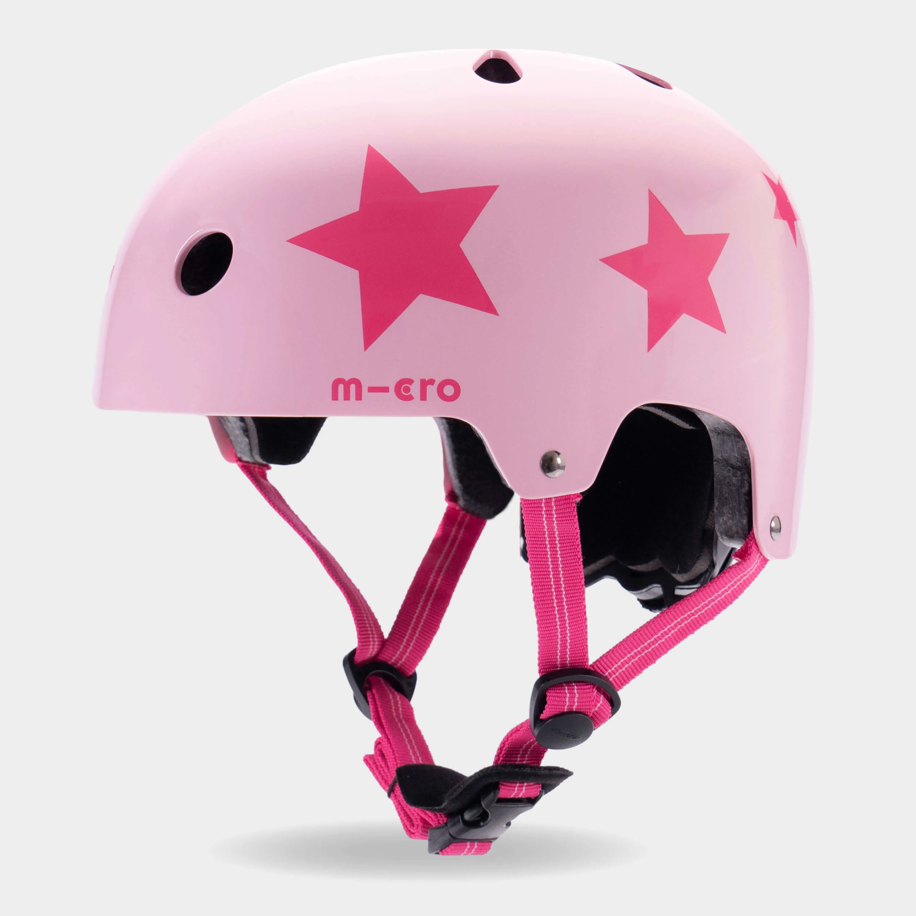 Star Print Safety Set: Helmet, Bell and Light - Image 3