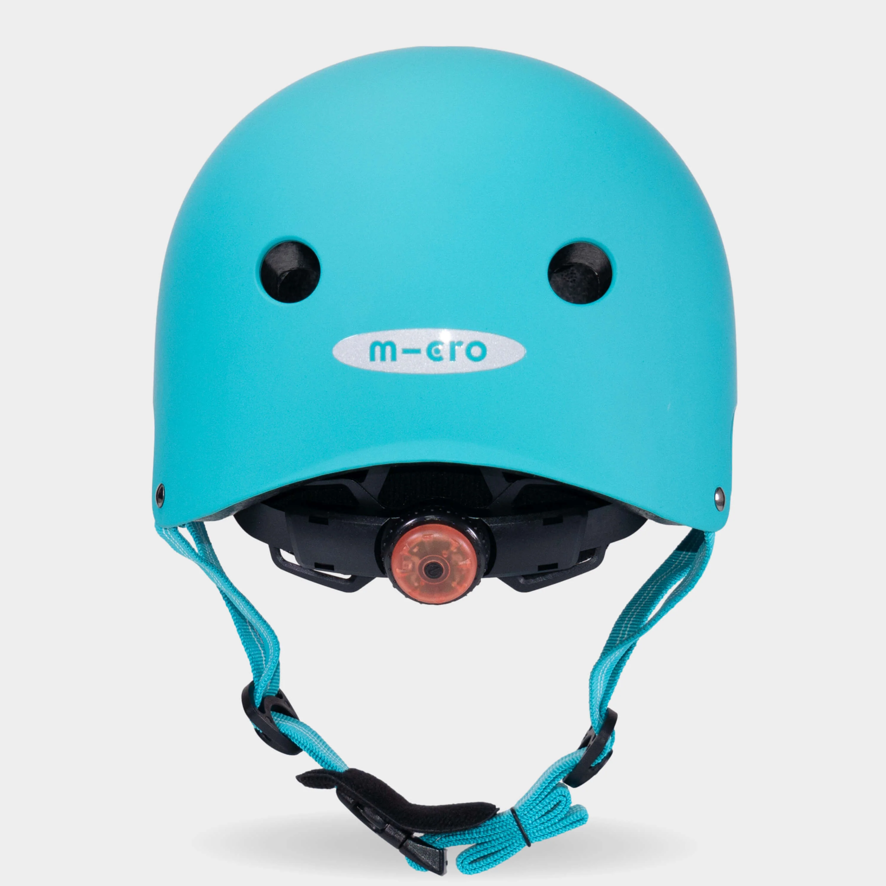 Plain Helmet for Bike and Scooters: Aqua - Image 6