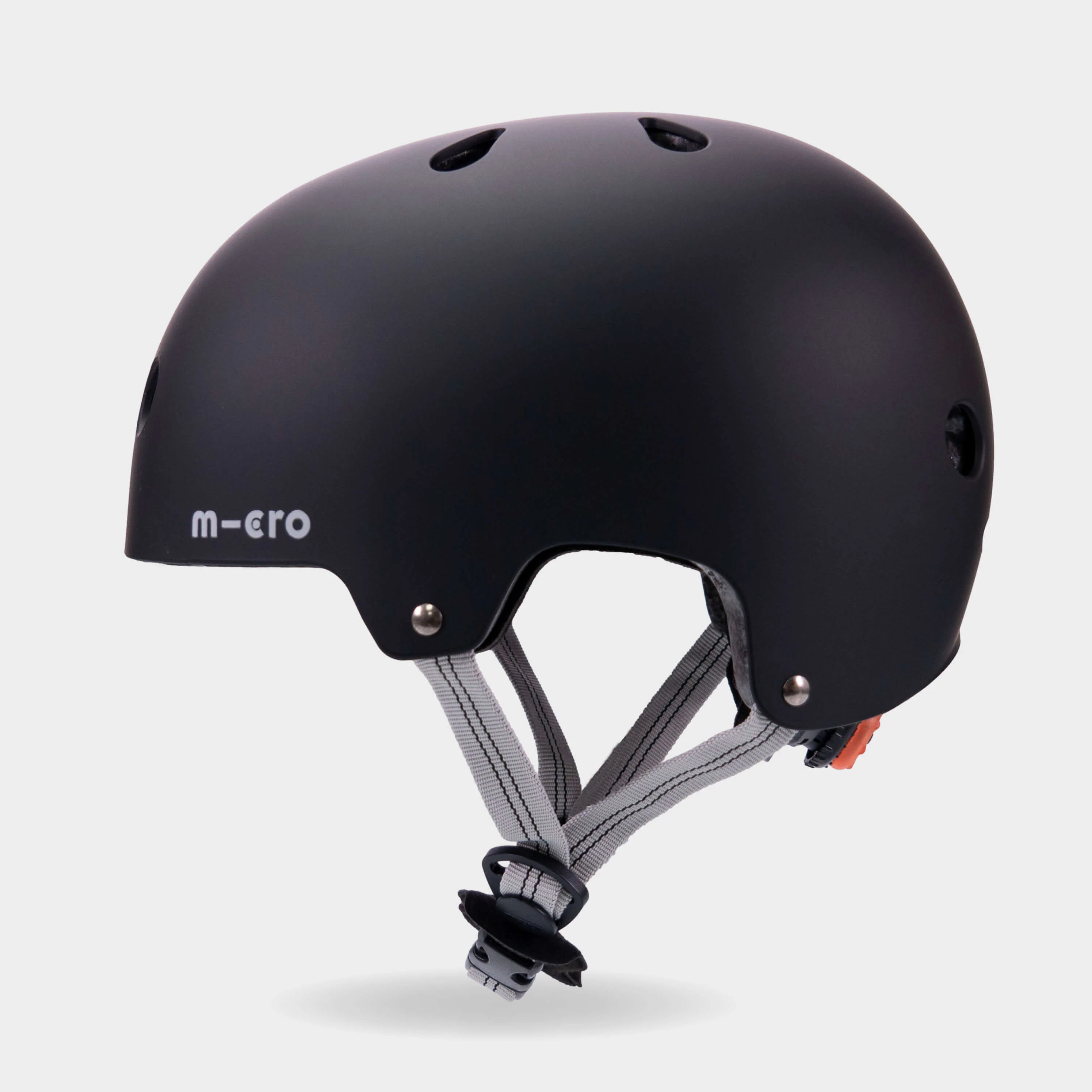 Plain Helmet for Bike and Scooters: Black - Image 4