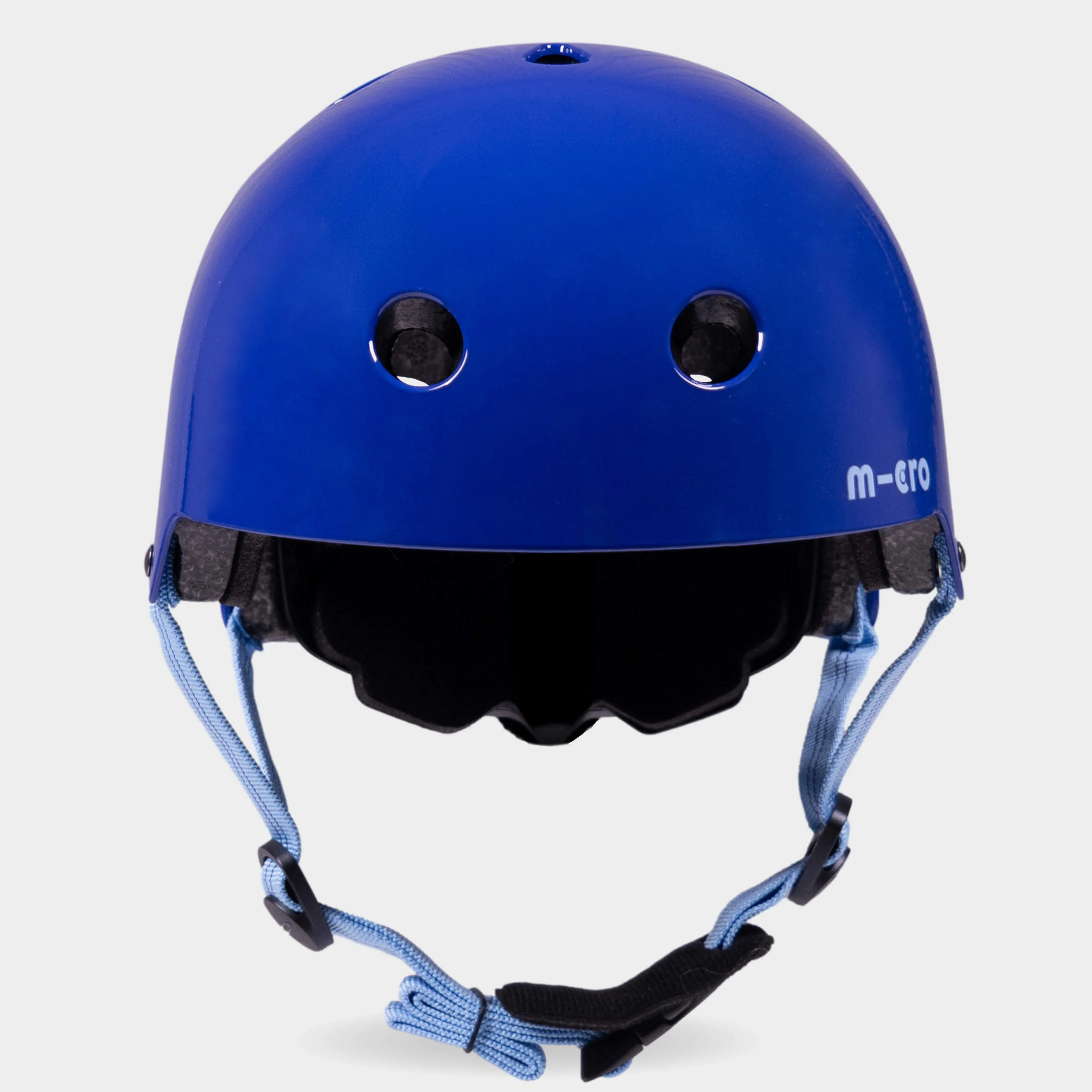 Plain Helmet For Bike and Scooters Plain Helmet: Blue - Image 4