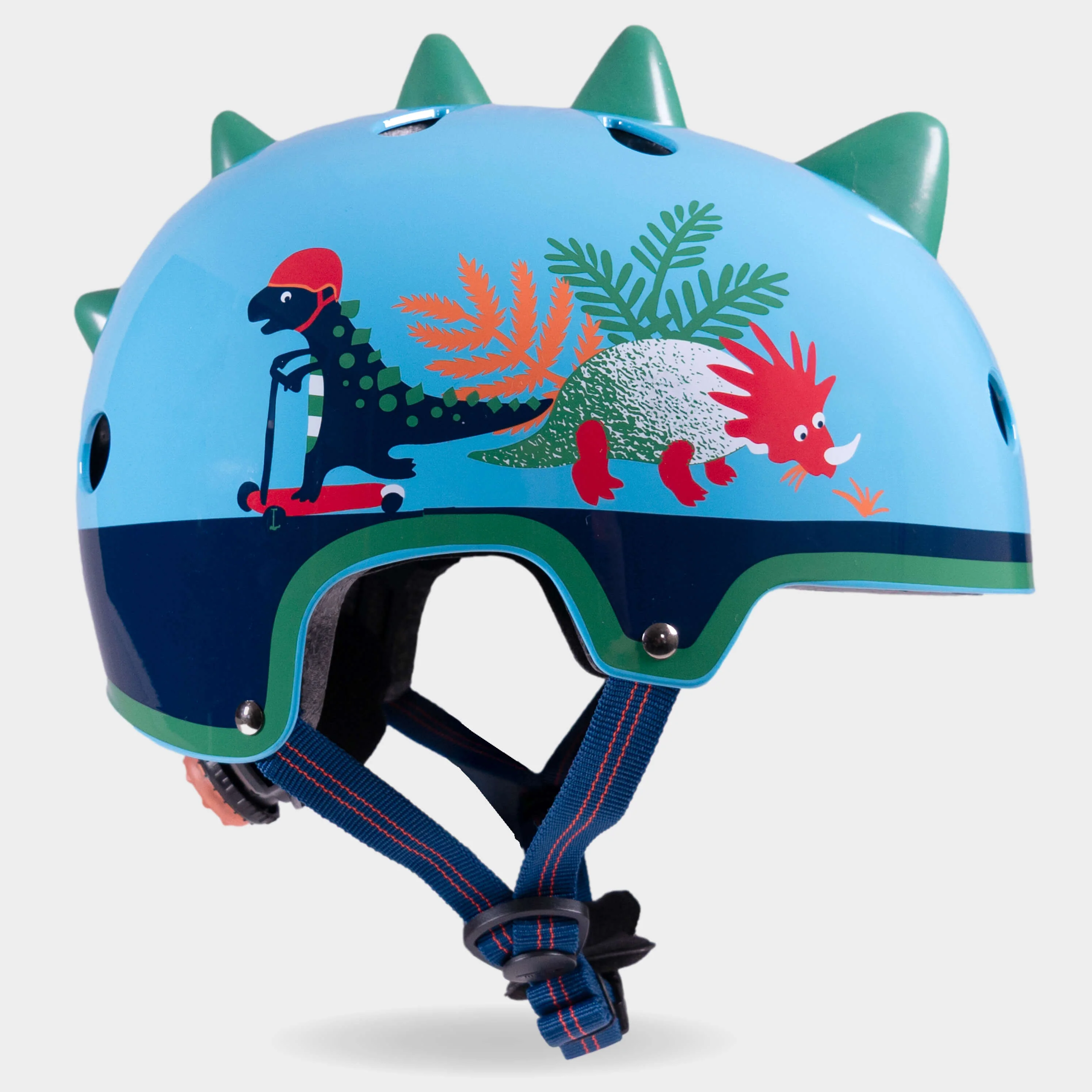 Printed 3D Helmets for Bike and Scooters: Dino - Image 4