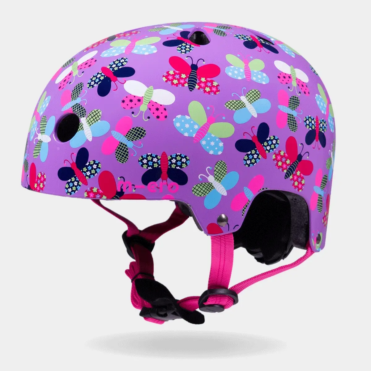 Printed Helmets for Bike and Scooters: Butterfly - Image 3