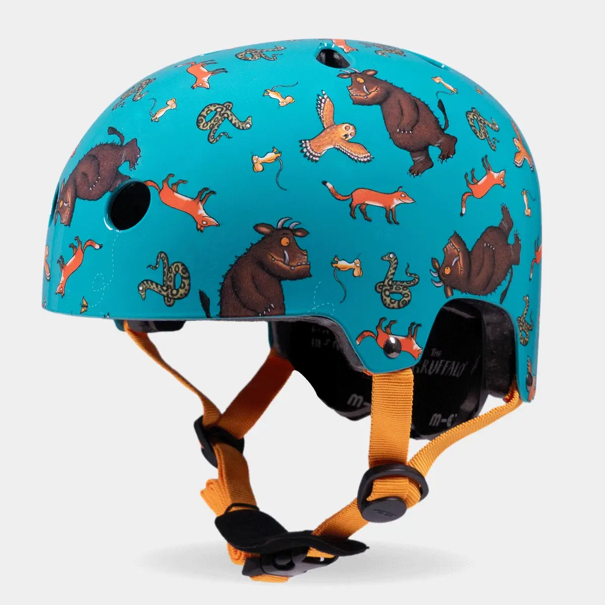 Printed Helmets for Bikes and Scooters: Gruffalo Aqua - Image 3