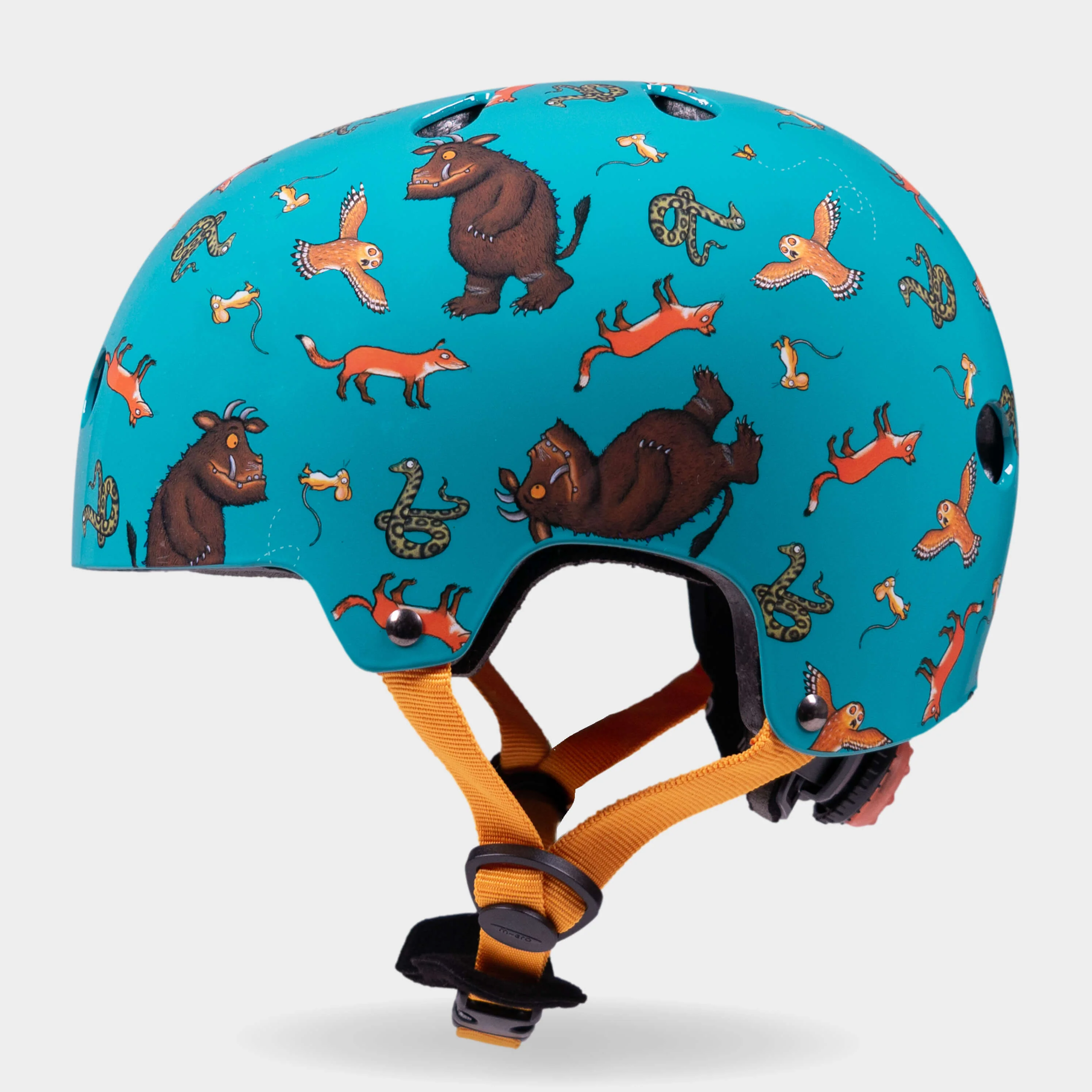 Printed Helmets for Bikes and Scooters: Gruffalo Aqua - Image 5