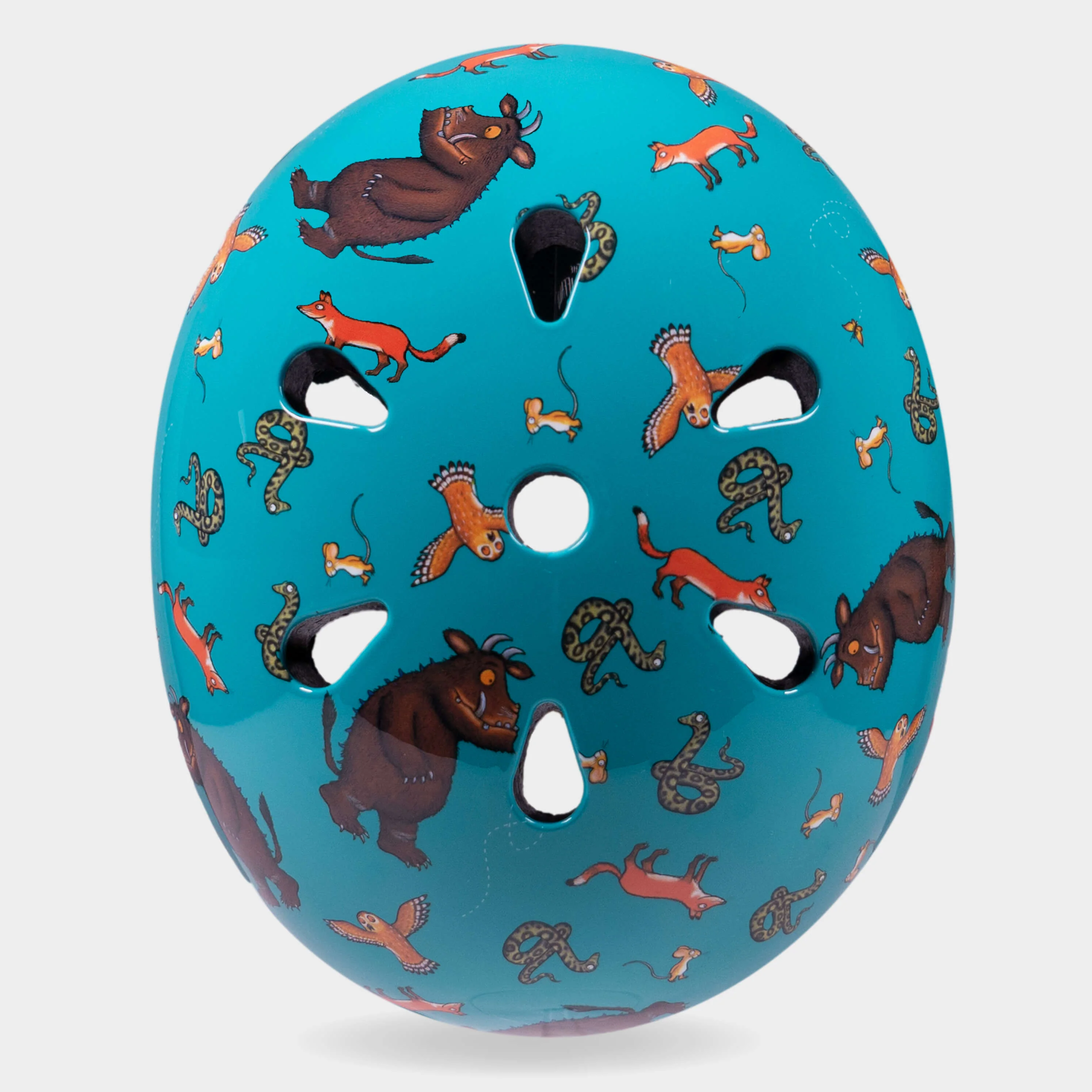 Printed Helmets for Bikes and Scooters: Gruffalo Aqua - Image 8