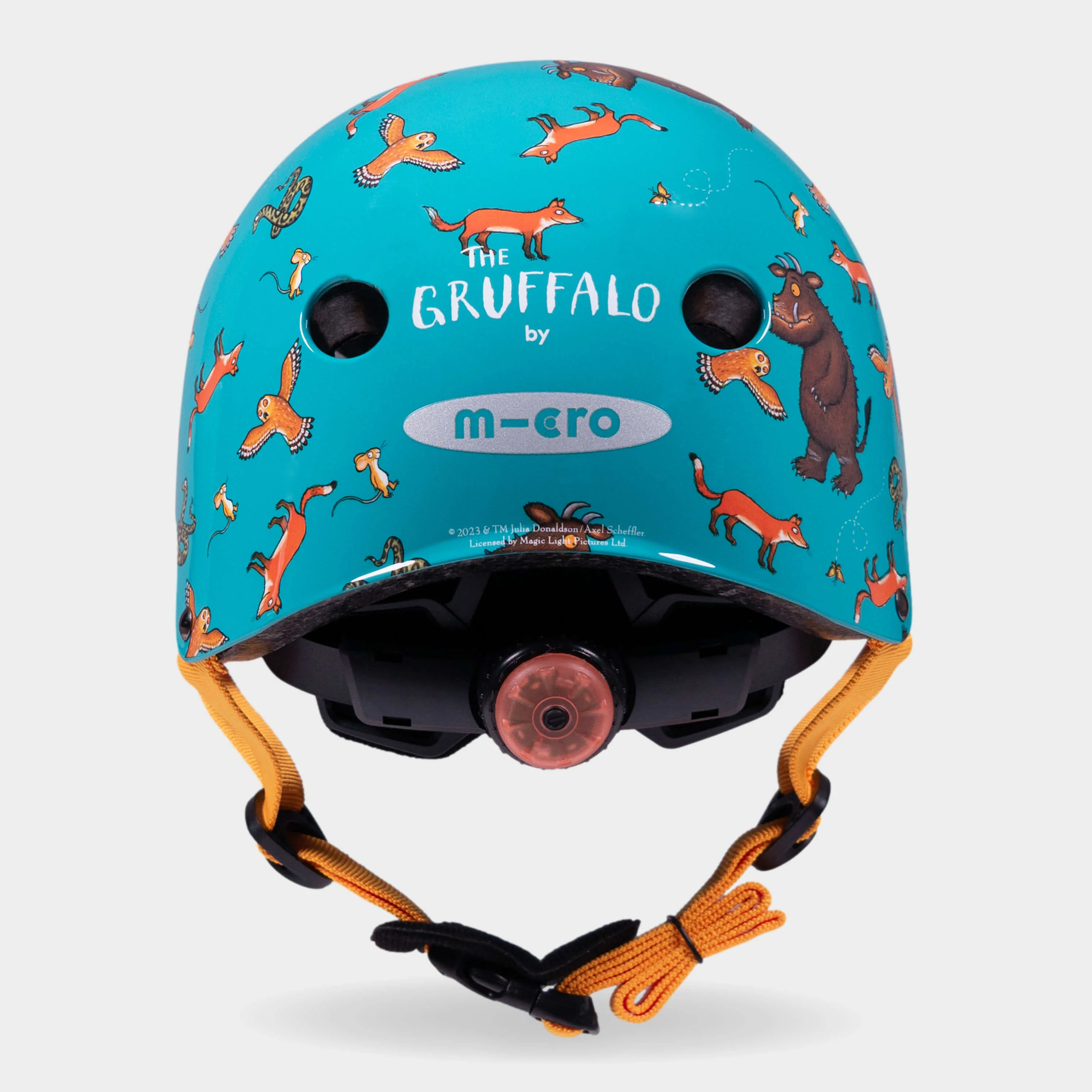 Printed Helmets for Bikes and Scooters: Gruffalo Aqua - Image 9