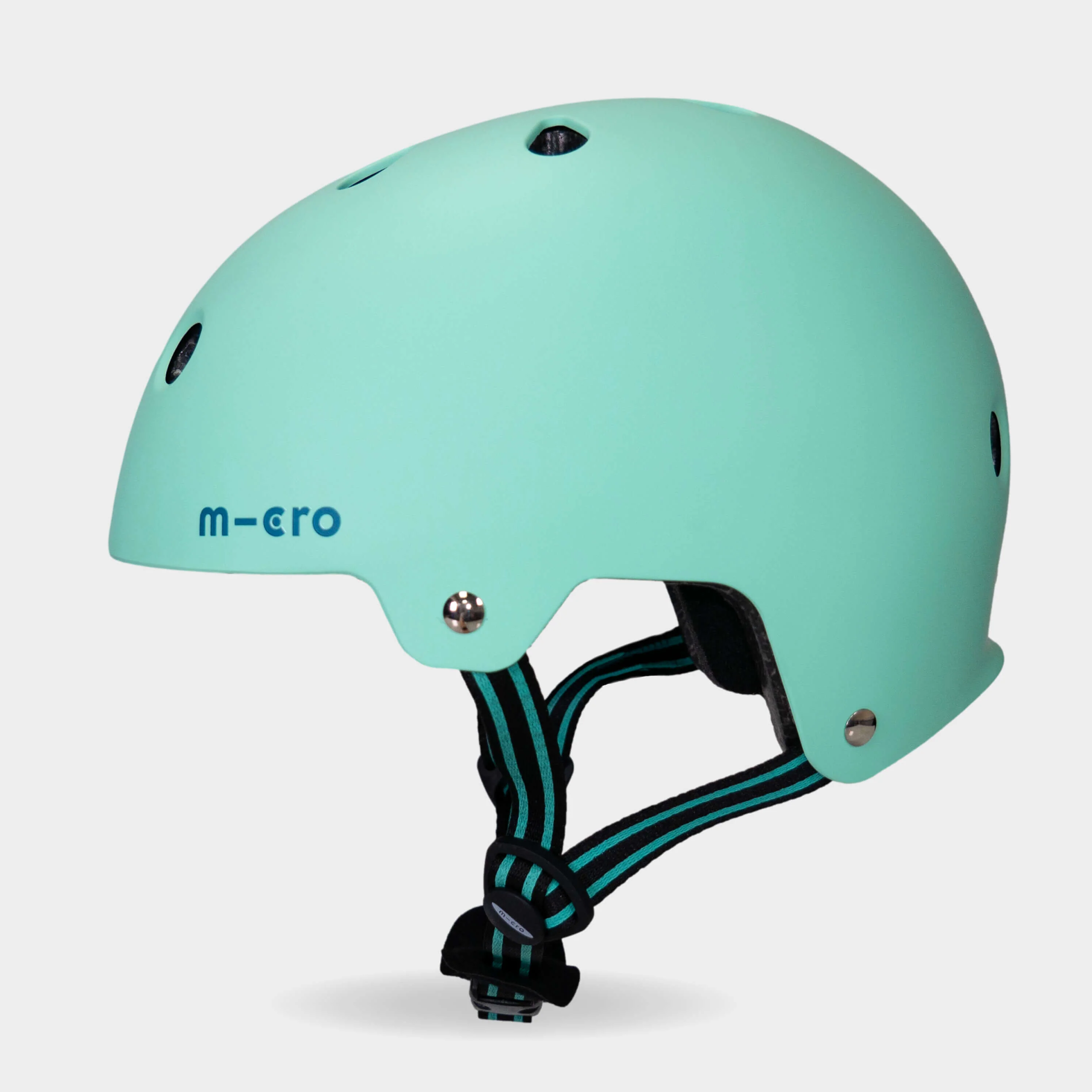 Plain Eco Helmet For Bikes and Scooters: Mint - Image 4