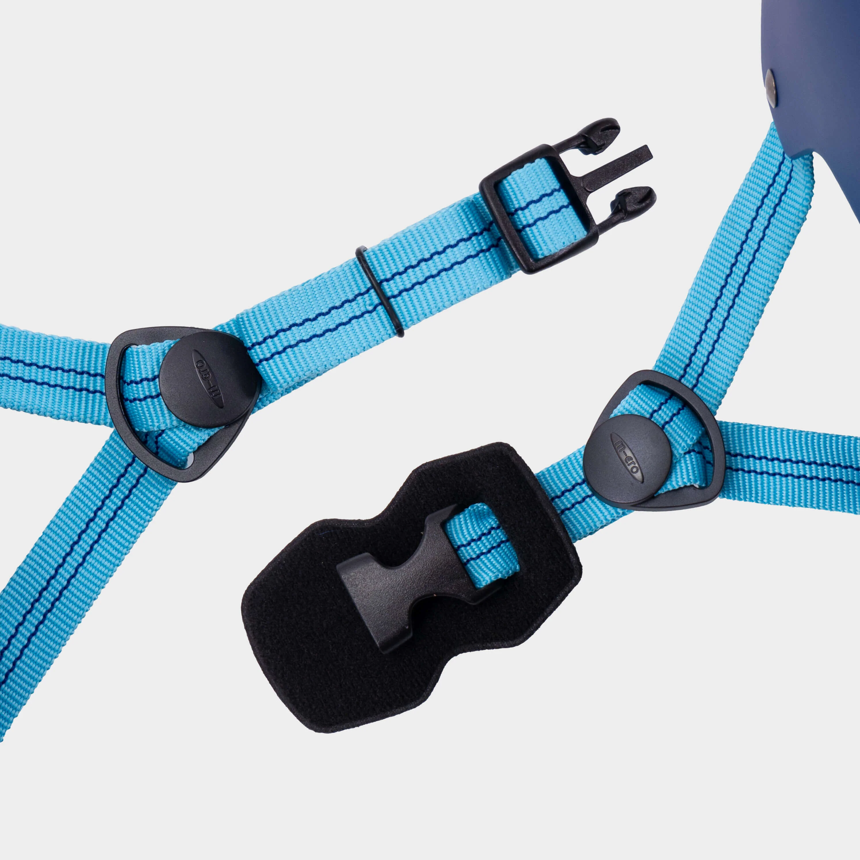 Plain Helmet for Bike and Scooters: Navy - Image 4